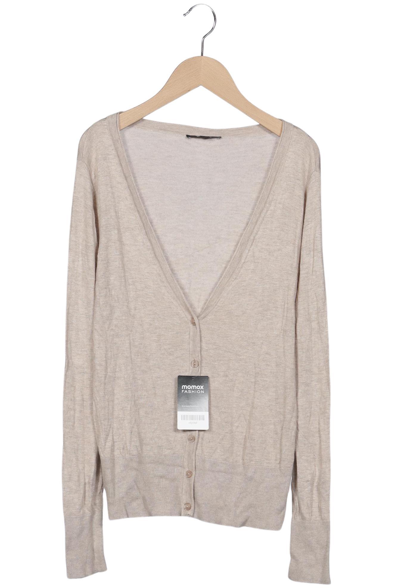 

Comma Damen Strickjacke, beige, Gr. 40