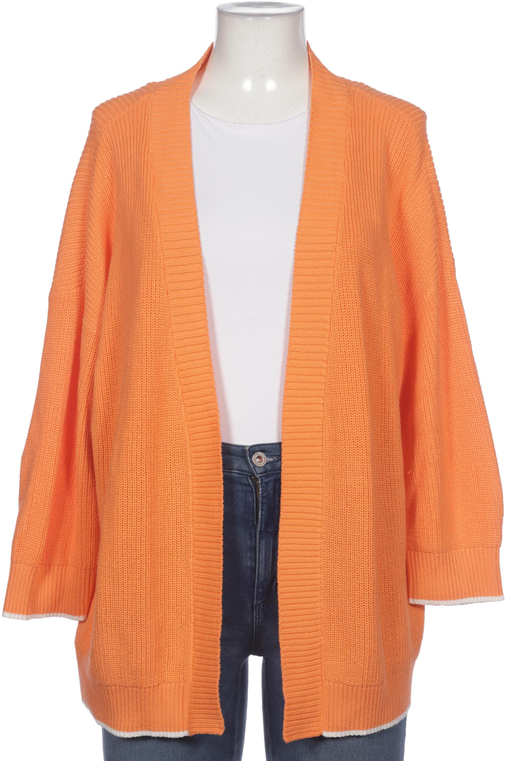 

Comma Damen Strickjacke, orange, Gr. 38