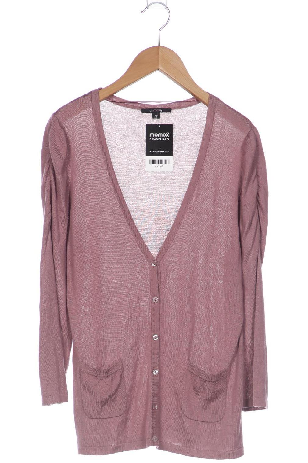 

Comma Damen Strickjacke, pink, Gr. 40