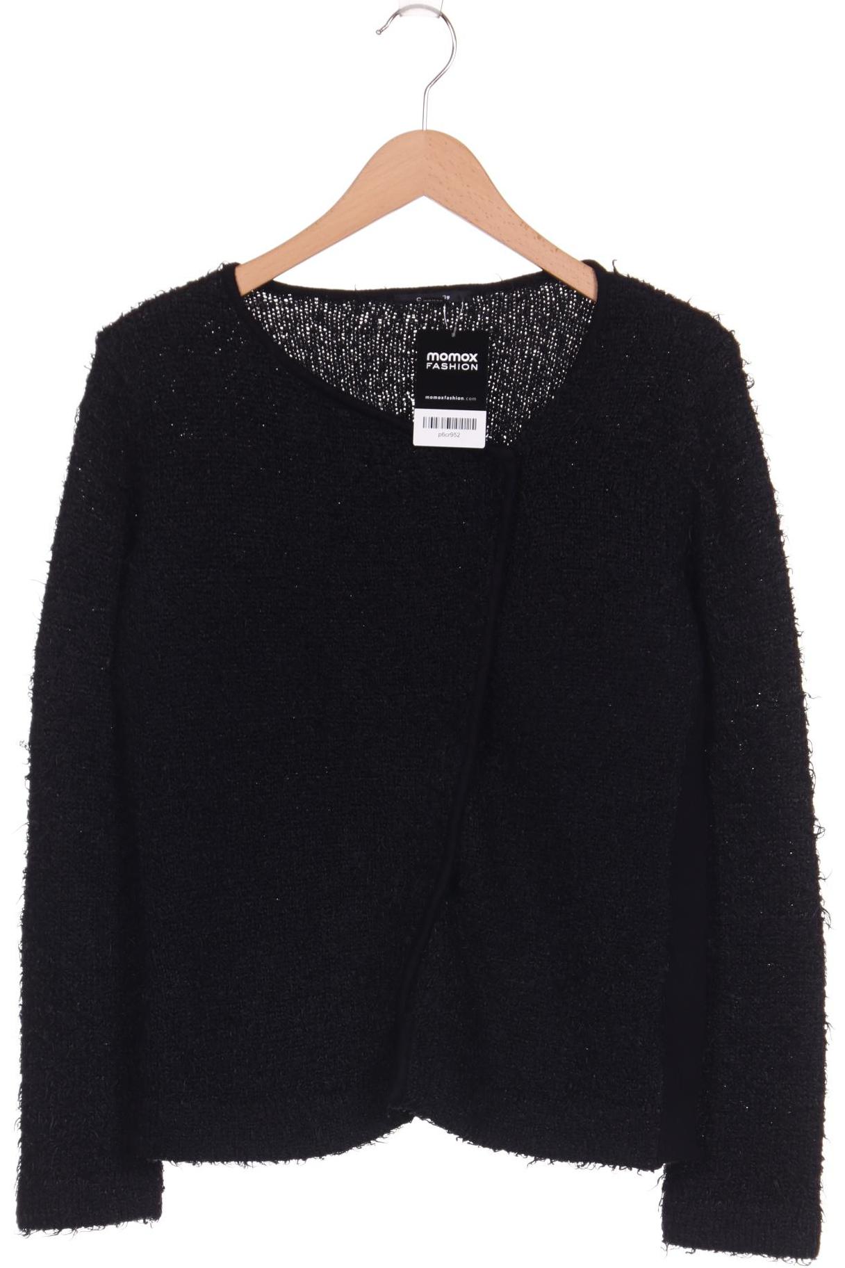 

Comma Damen Strickjacke, schwarz, Gr. 44