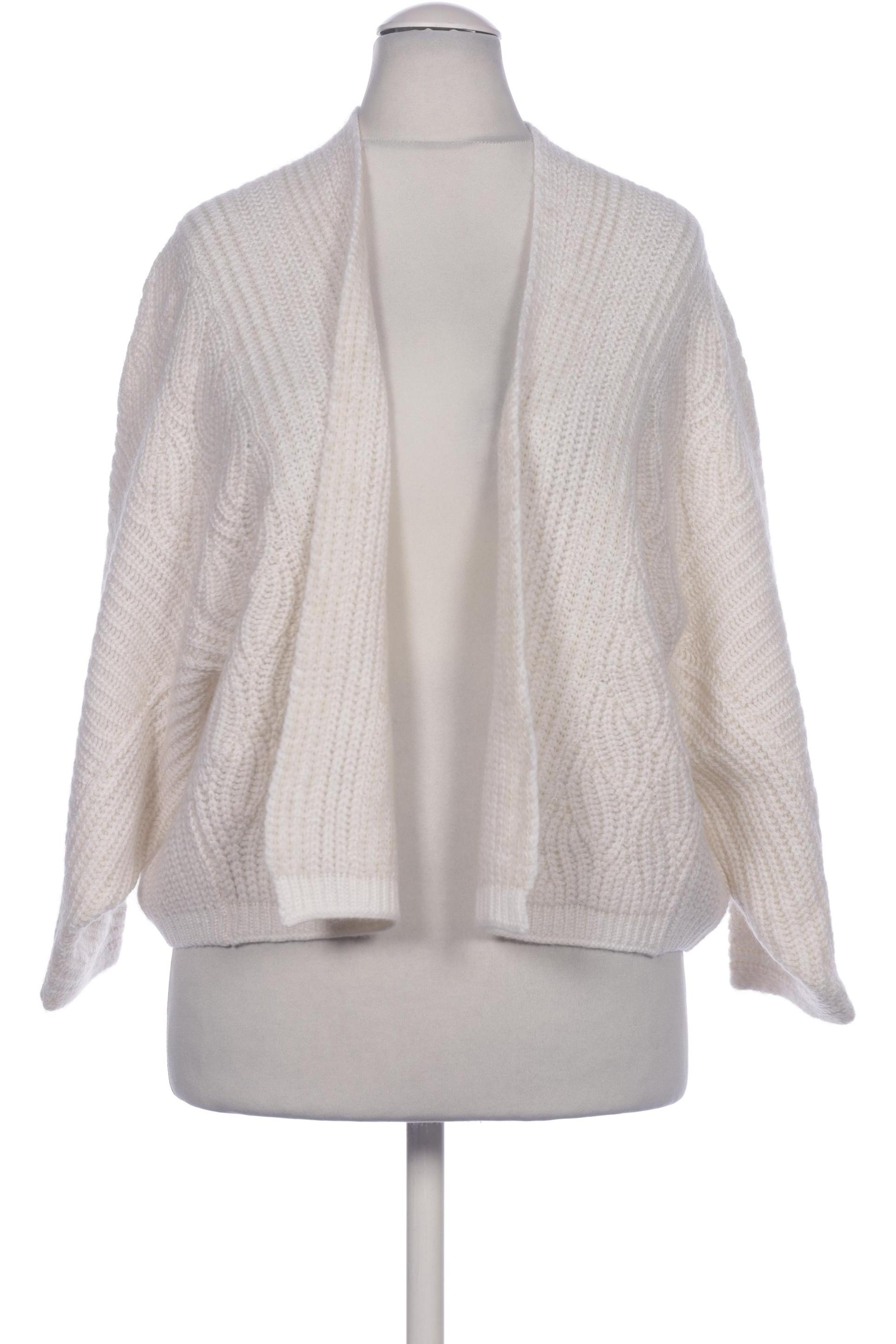 

Comma Damen Strickjacke, weiß, Gr. 36