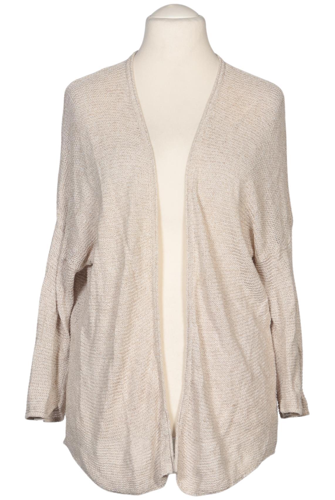 

Comma Damen Strickjacke, beige, Gr. 38