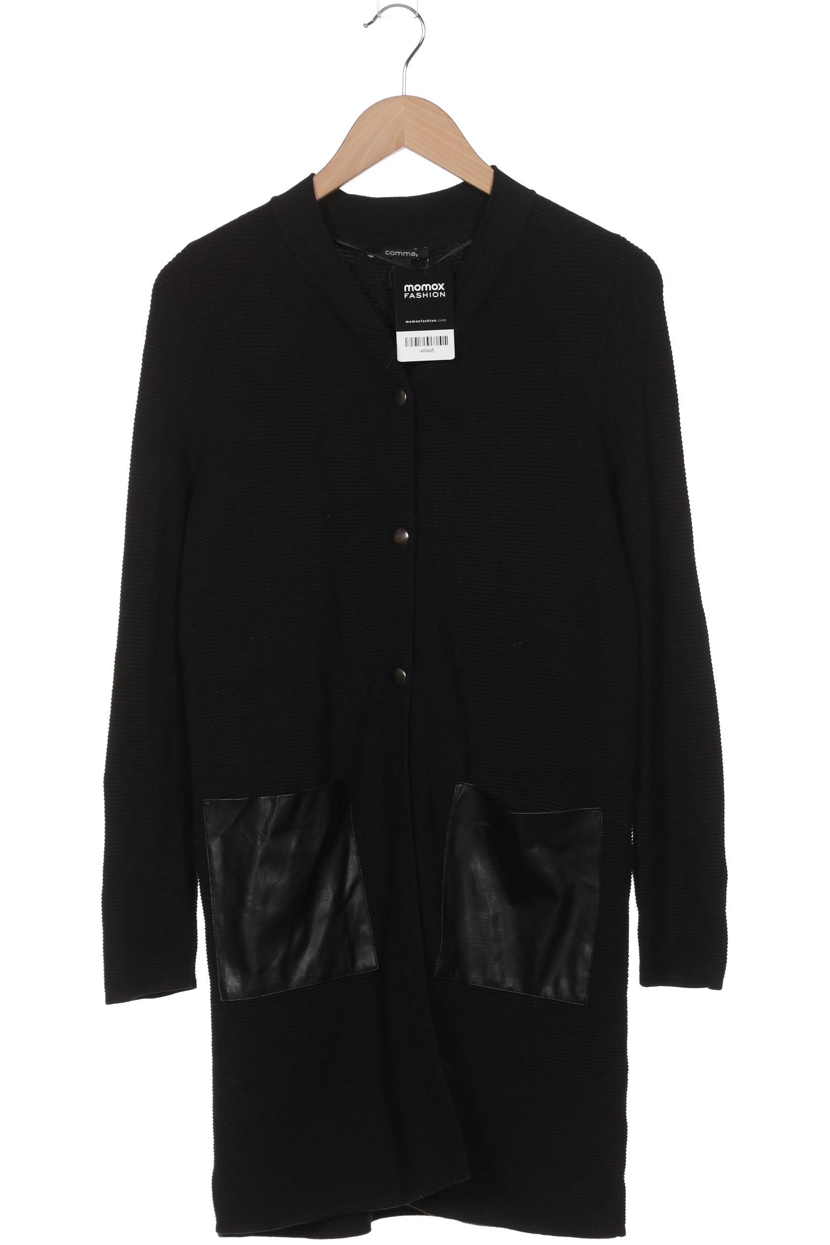 

Comma Damen Strickjacke, schwarz, Gr. 34