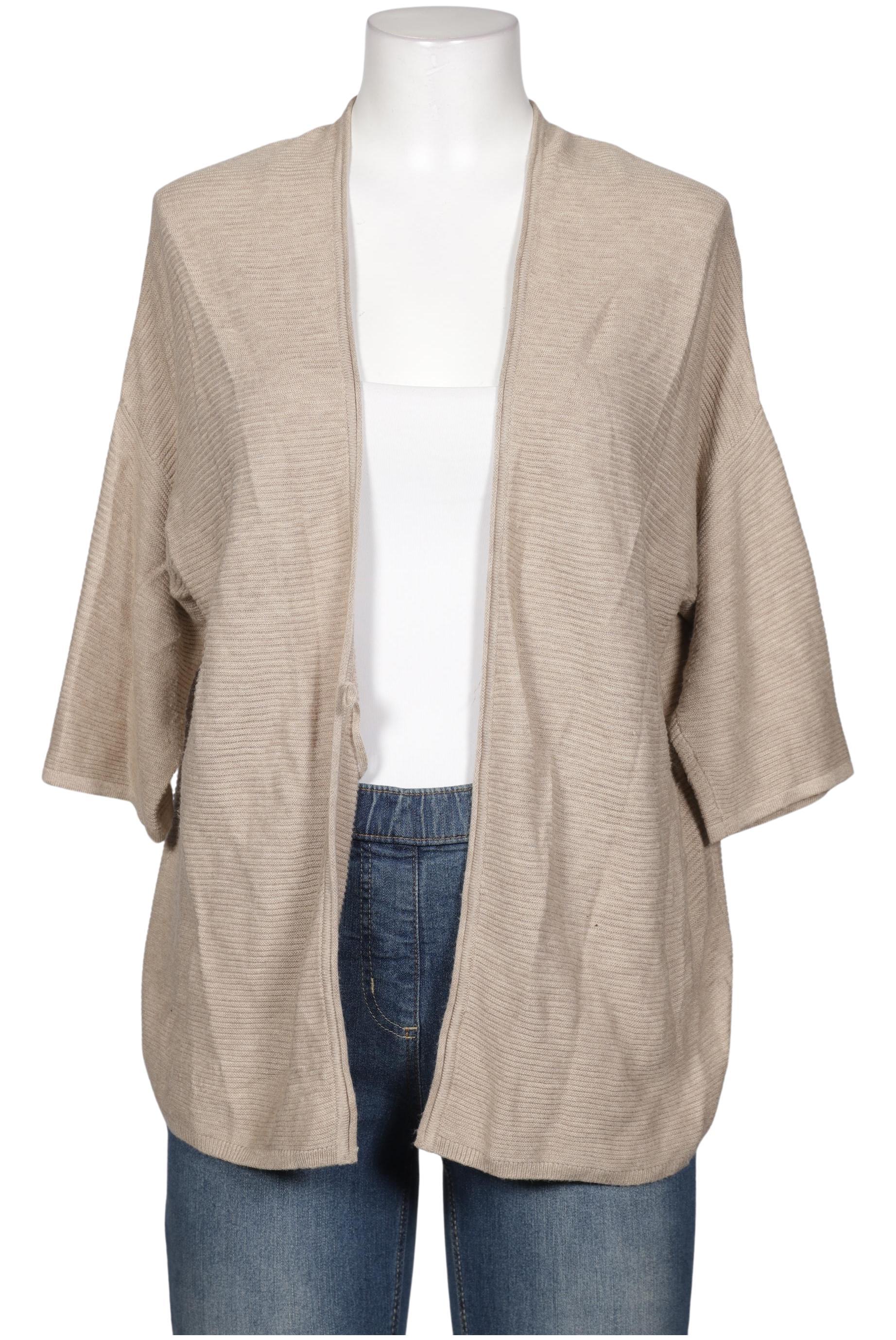 

Comma Damen Strickjacke, beige, Gr. 38