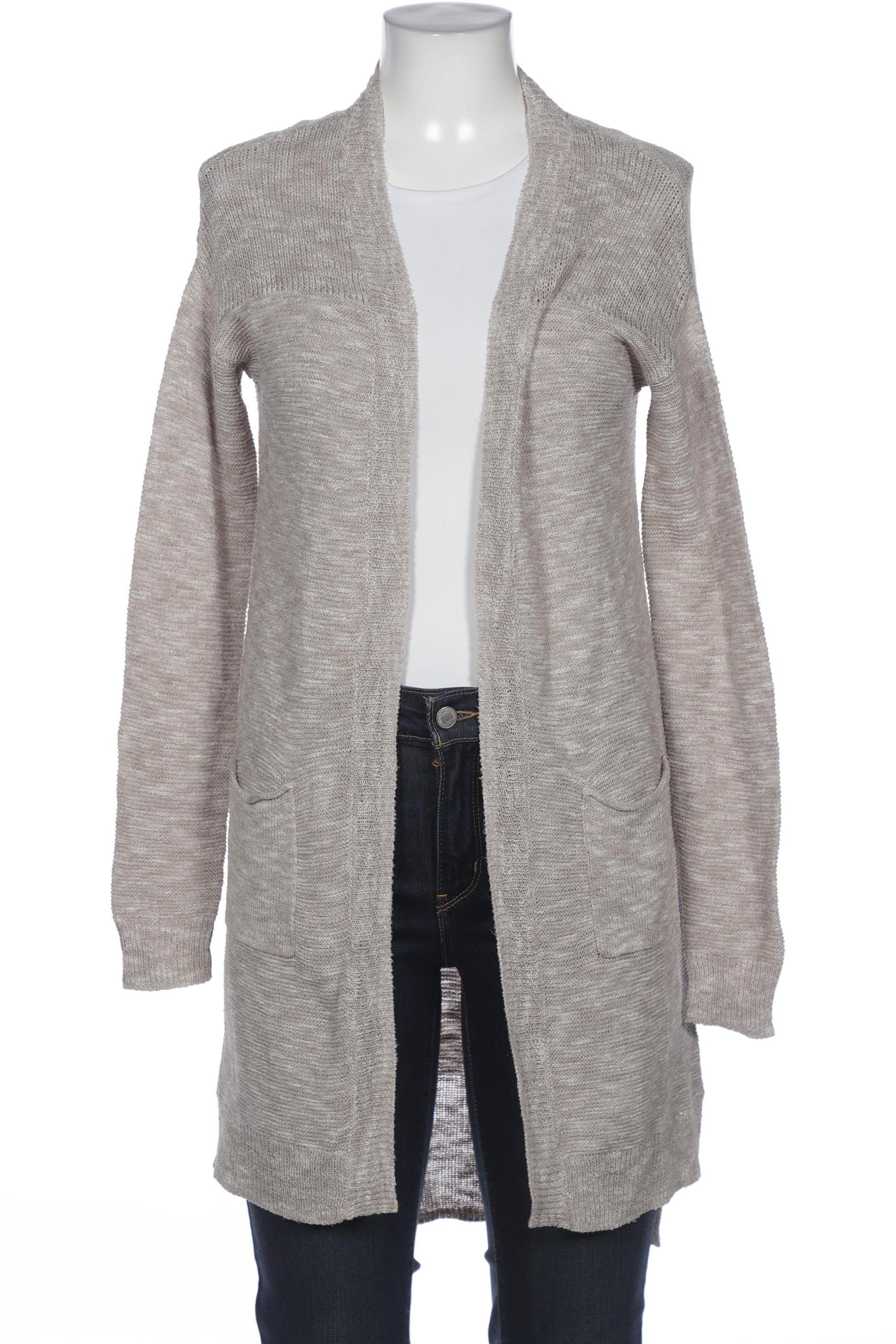

Comma Damen Strickjacke, beige, Gr. 36