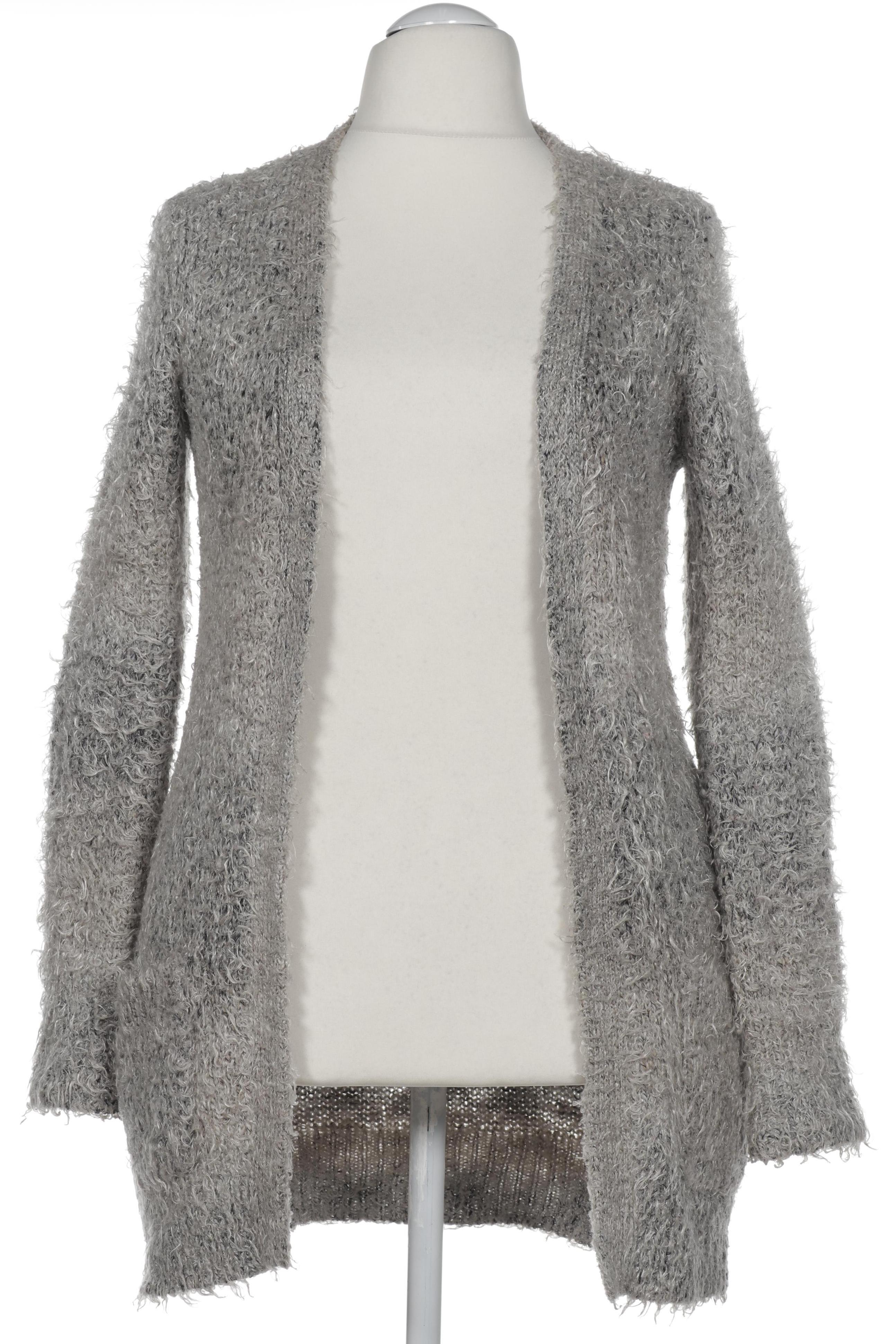 

Comma Damen Strickjacke, grau, Gr. 40