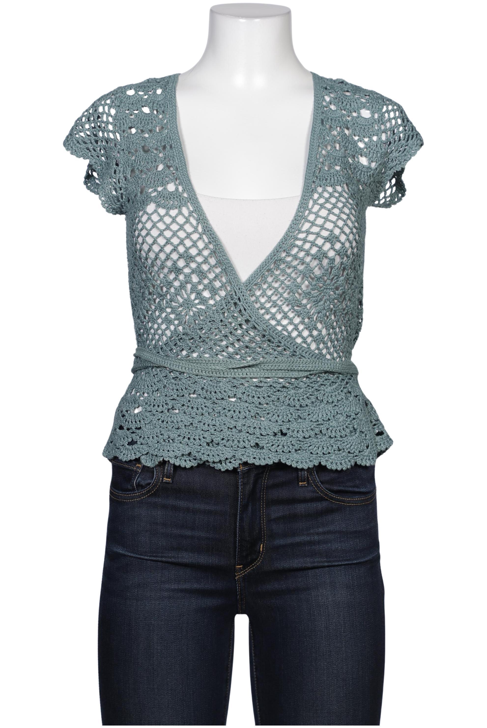 

Comma Damen Strickjacke, türkis, Gr. 42