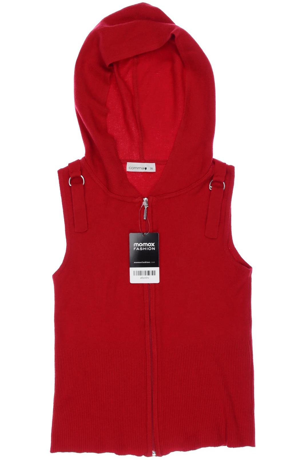

Comma Damen Strickjacke, rot, Gr. 36