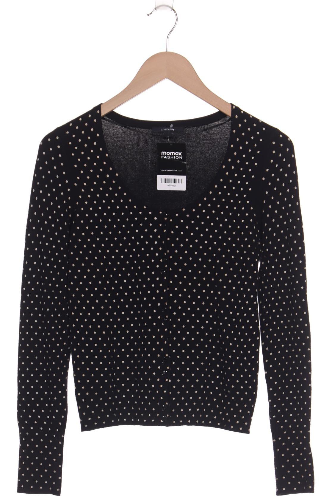 

Comma Damen Strickjacke, schwarz, Gr. 34