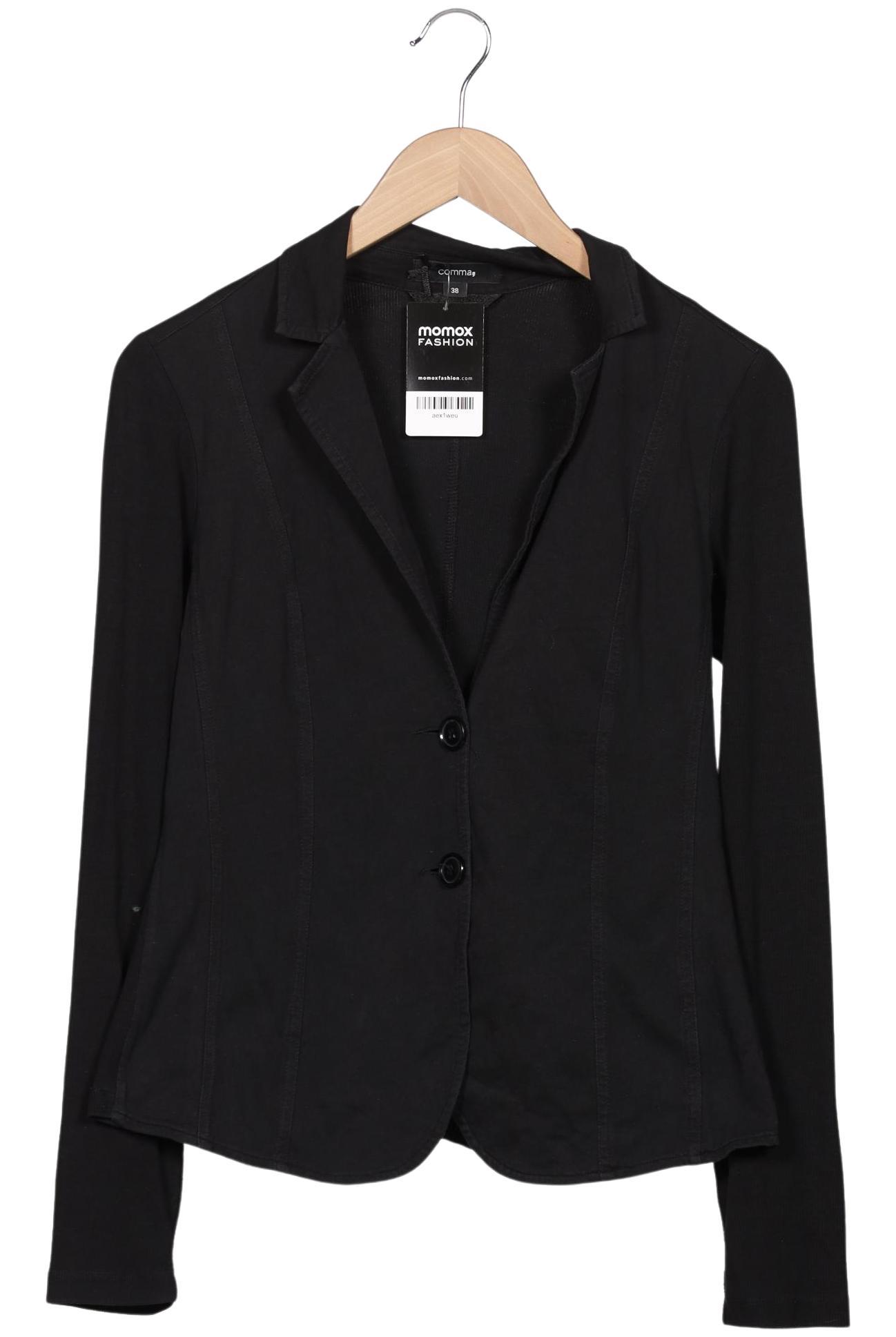

Comma Damen Strickjacke, schwarz, Gr. 38