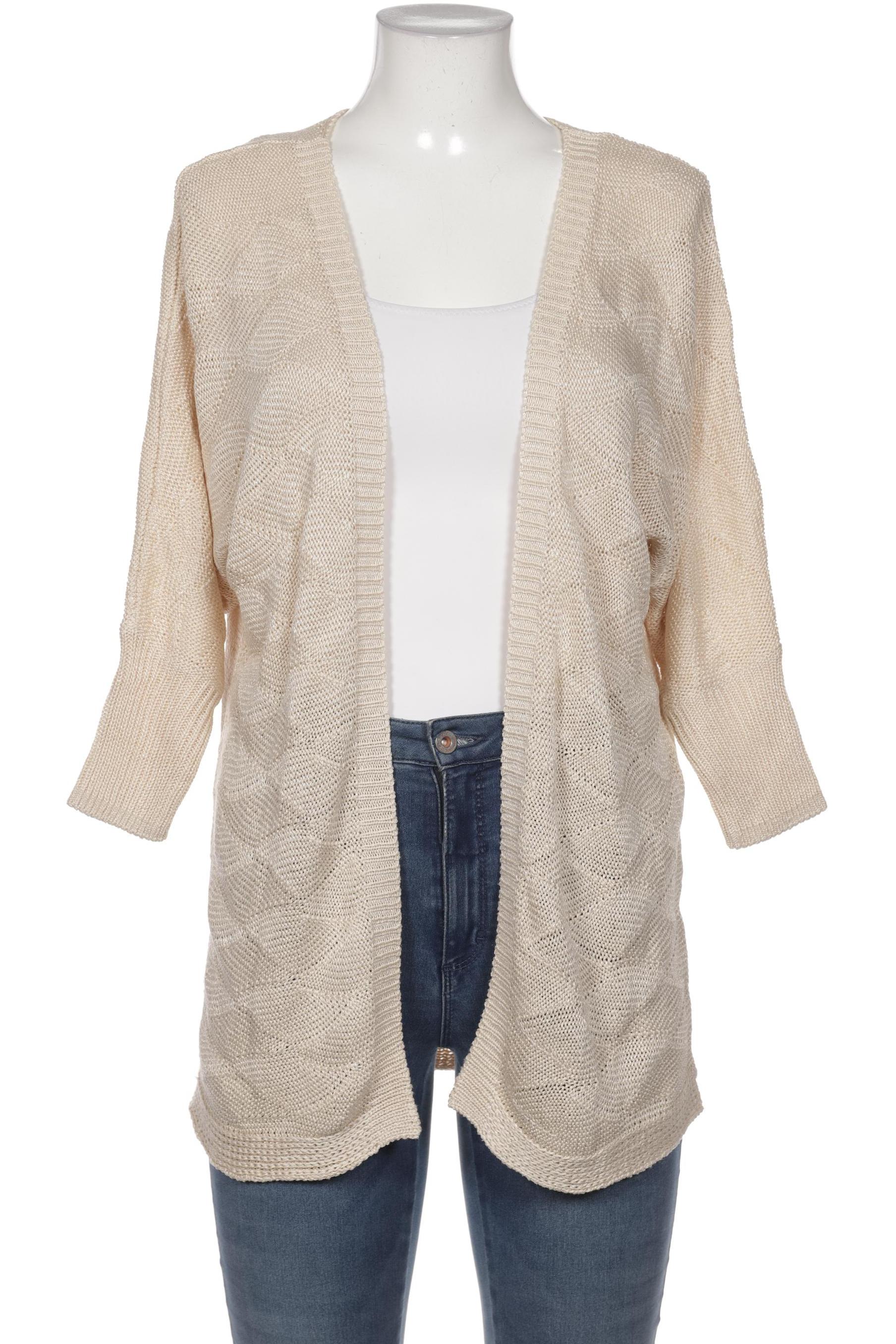 

Comma Damen Strickjacke, beige, Gr. 38
