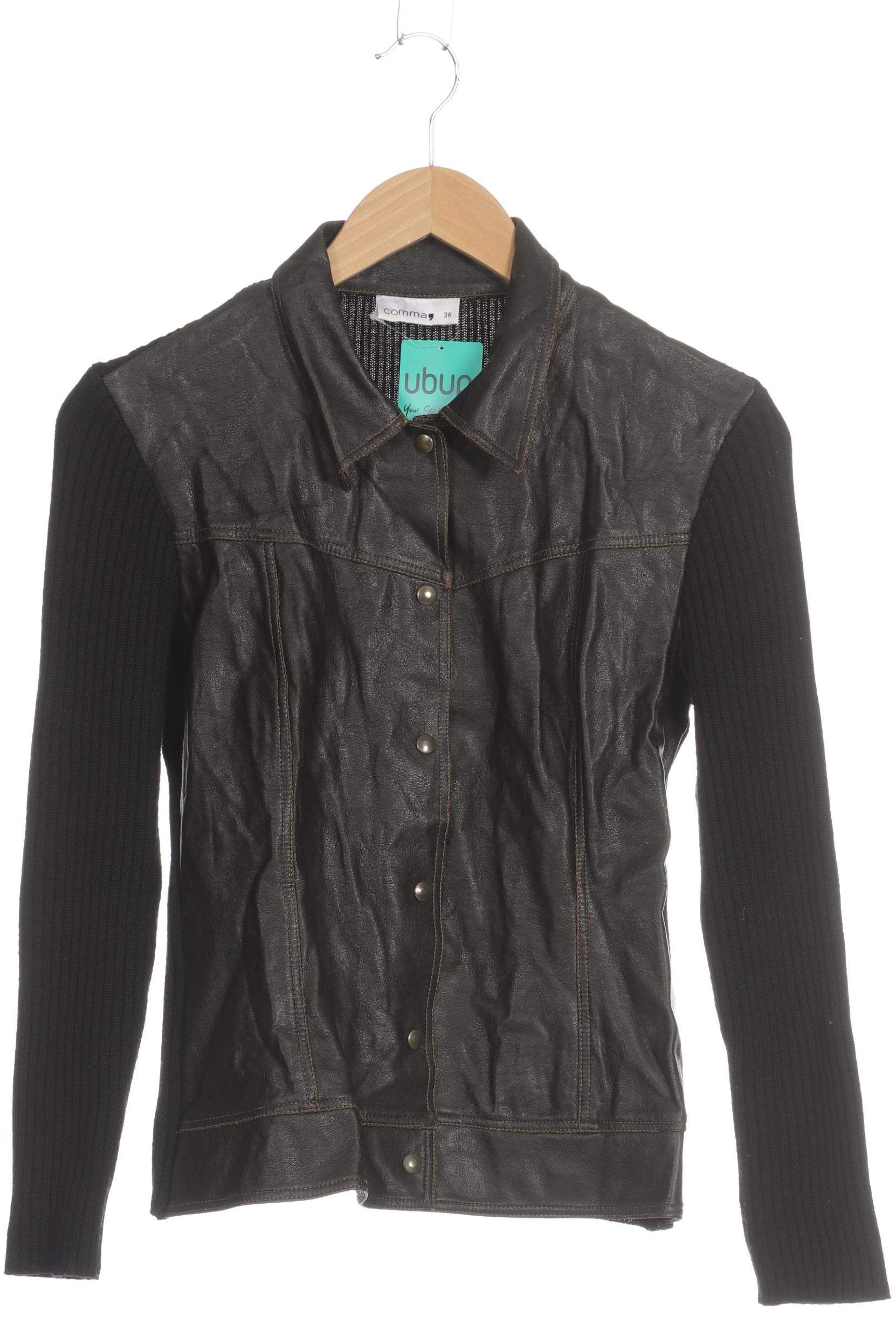 

Comma Damen Strickjacke, schwarz, Gr. 36