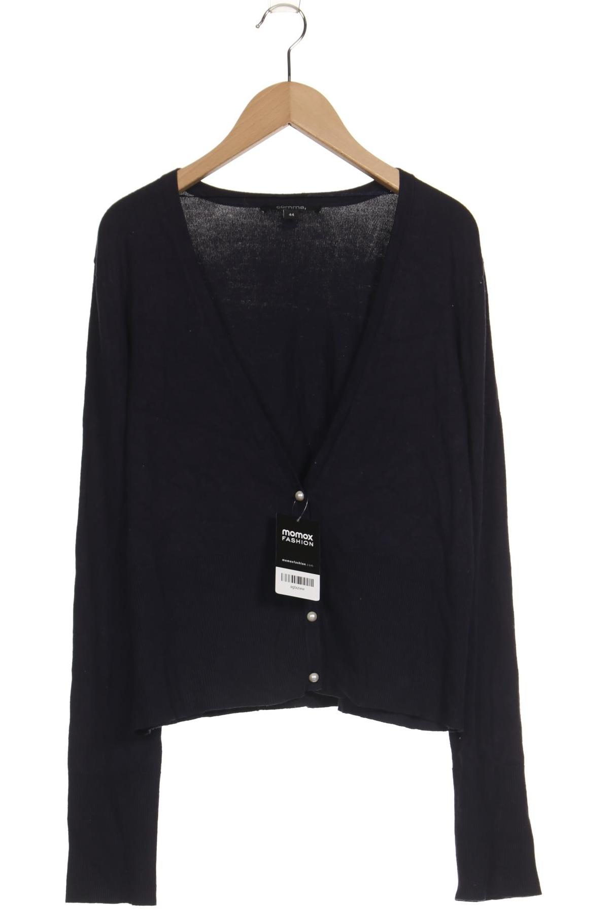 

Comma Damen Strickjacke, blau, Gr. 44