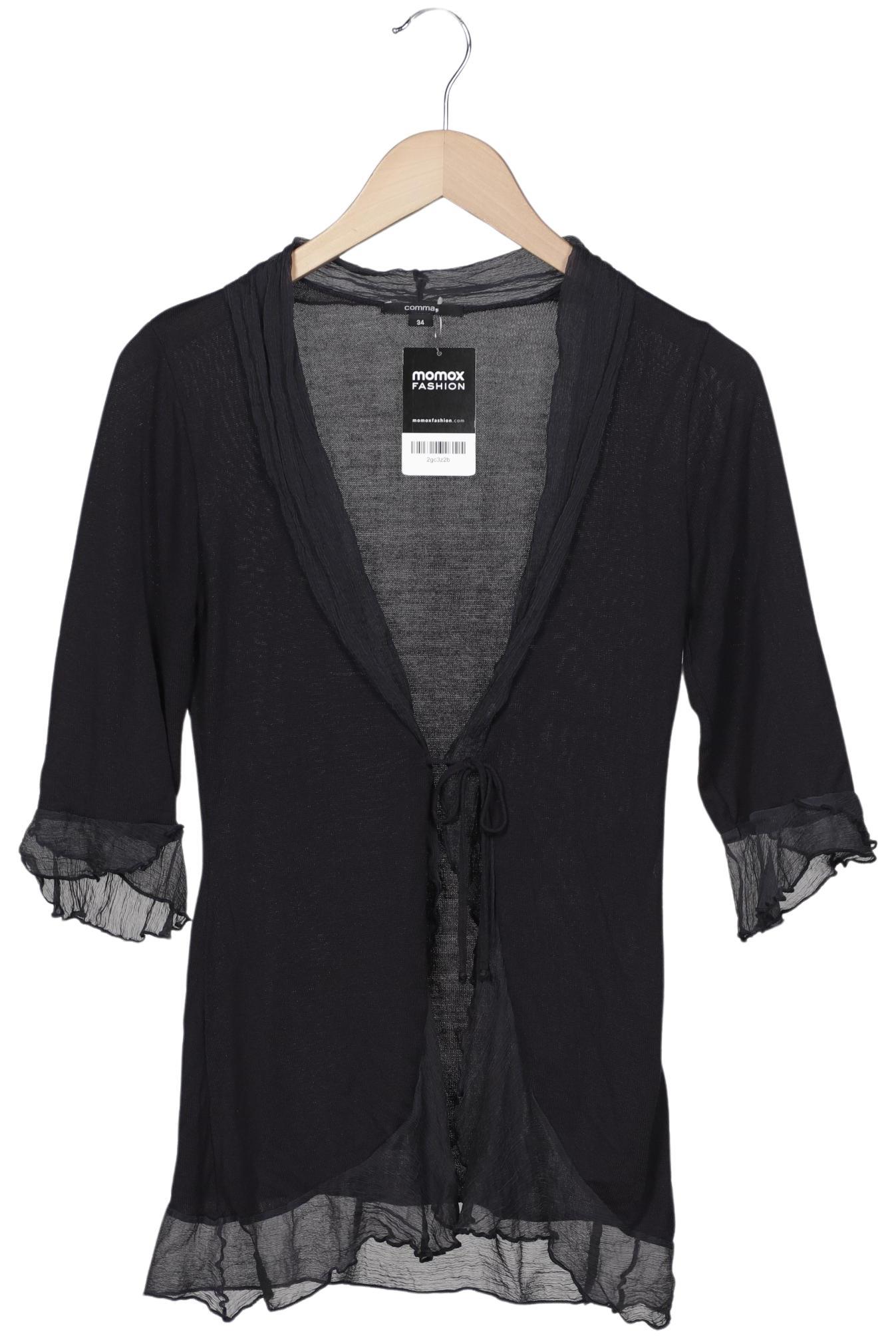 

Comma Damen Strickjacke, marineblau, Gr. 34