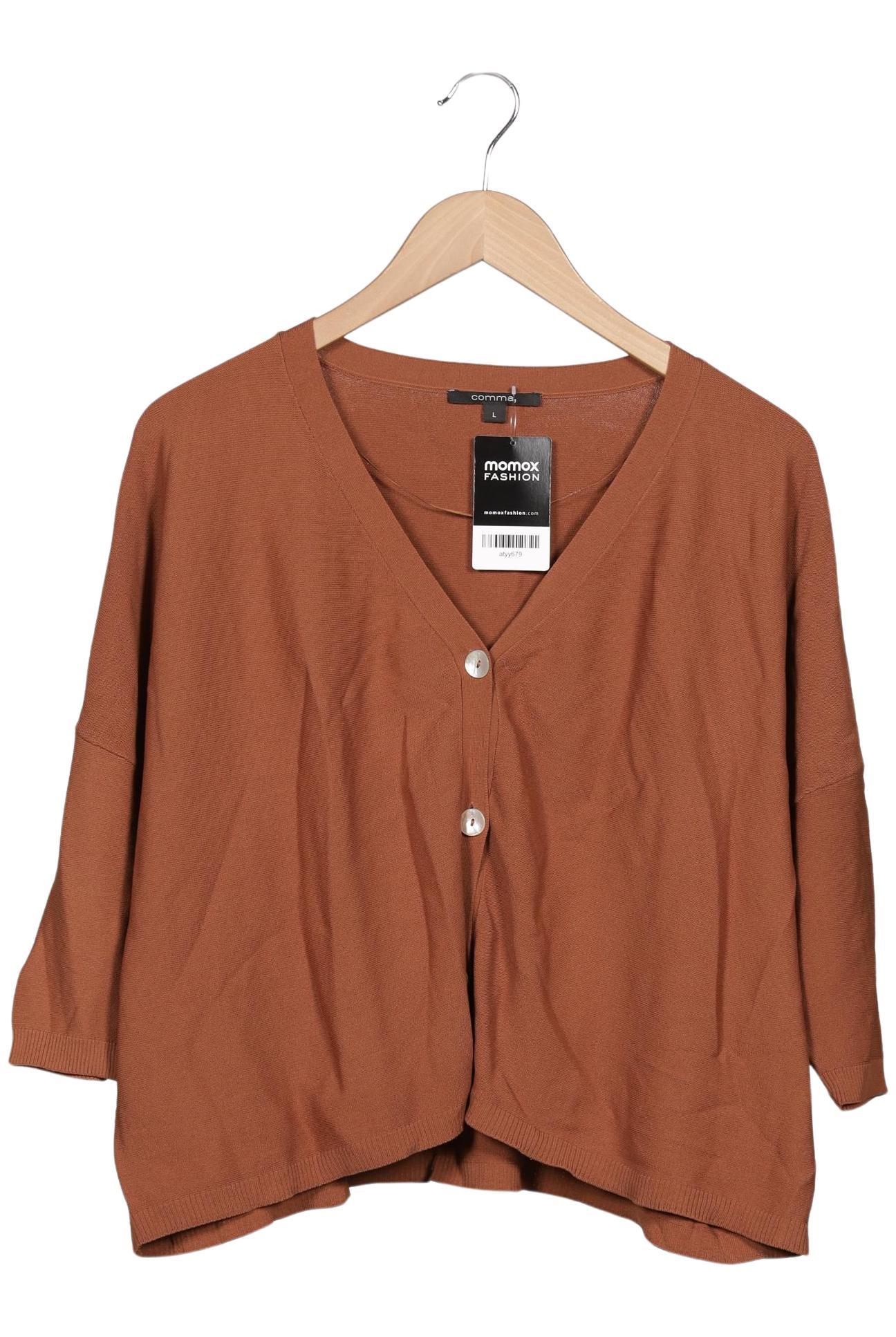 

Comma Damen Strickjacke, braun, Gr. 42