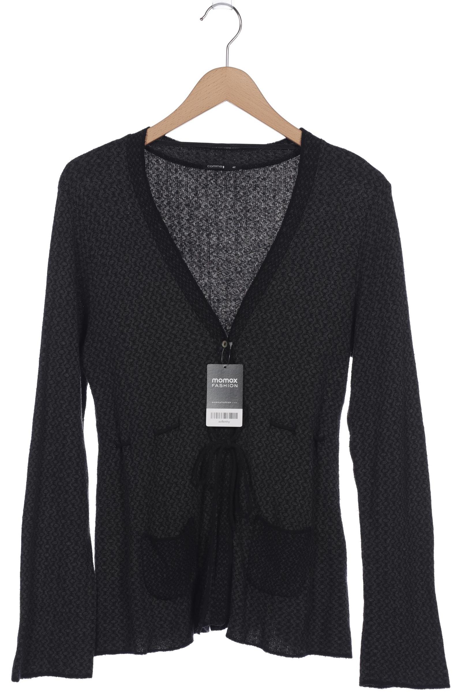 

Comma Damen Strickjacke, grau, Gr. 42