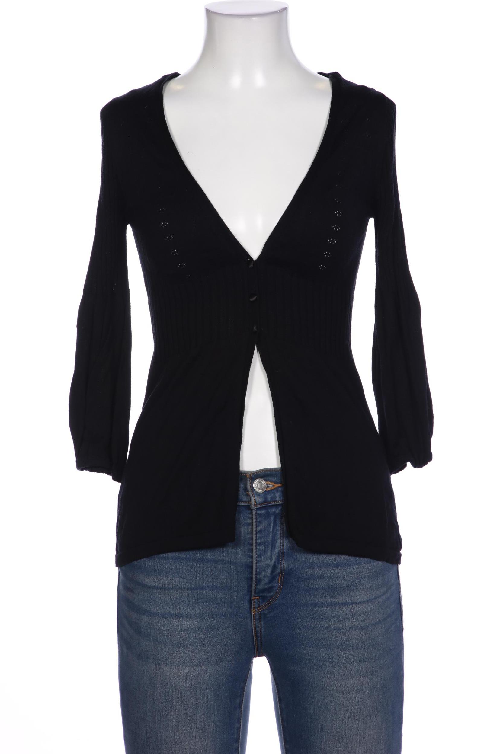 

Comma Damen Strickjacke, schwarz, Gr. 34