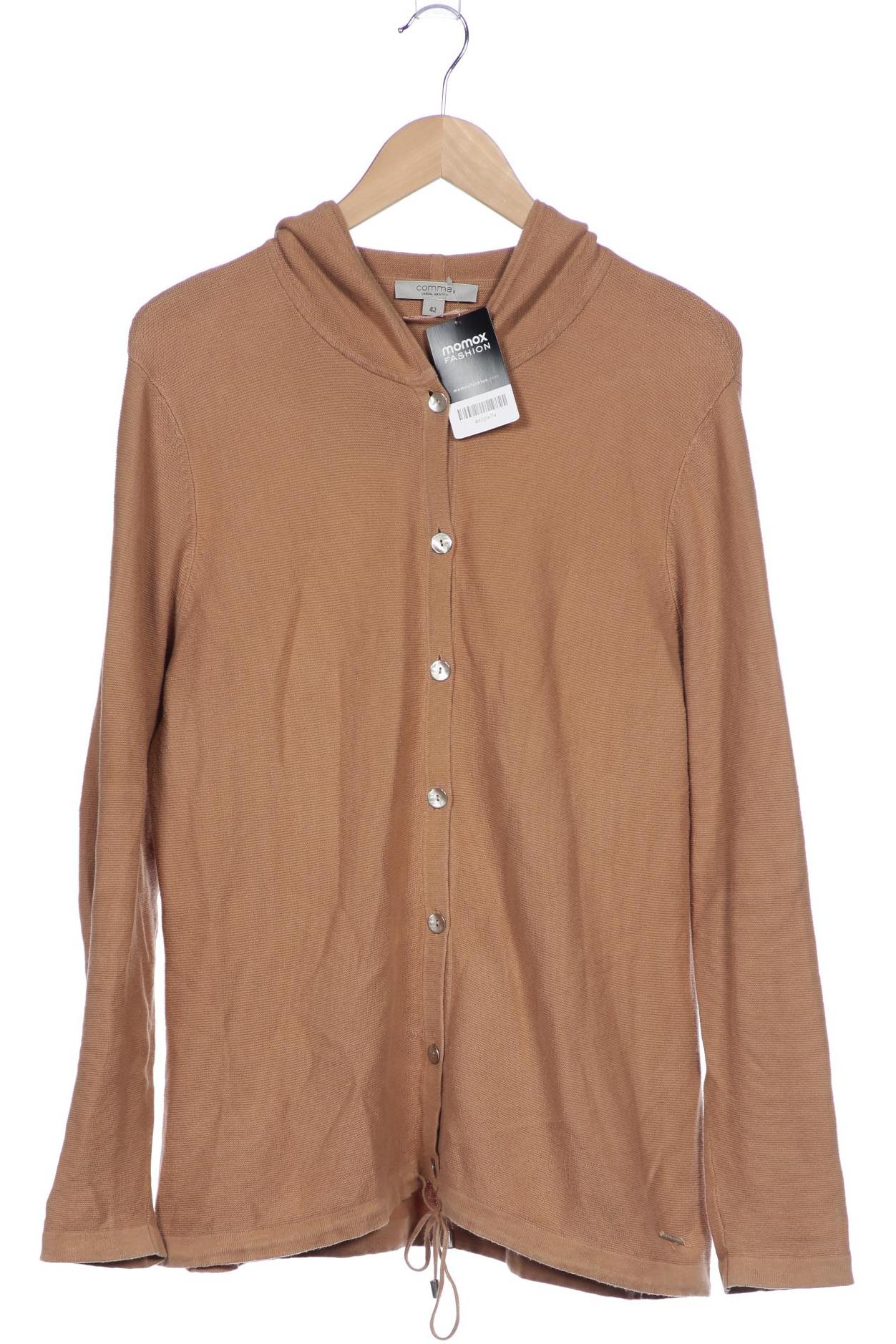

Comma Damen Strickjacke, braun, Gr. 42