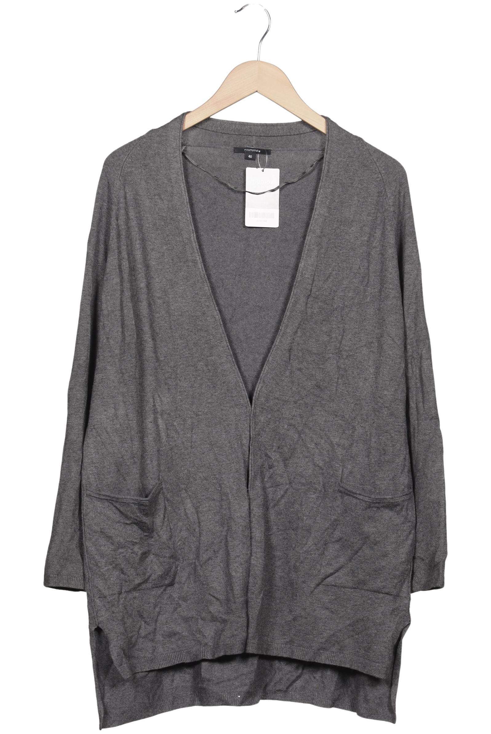 

Comma Damen Strickjacke, grau, Gr. 40