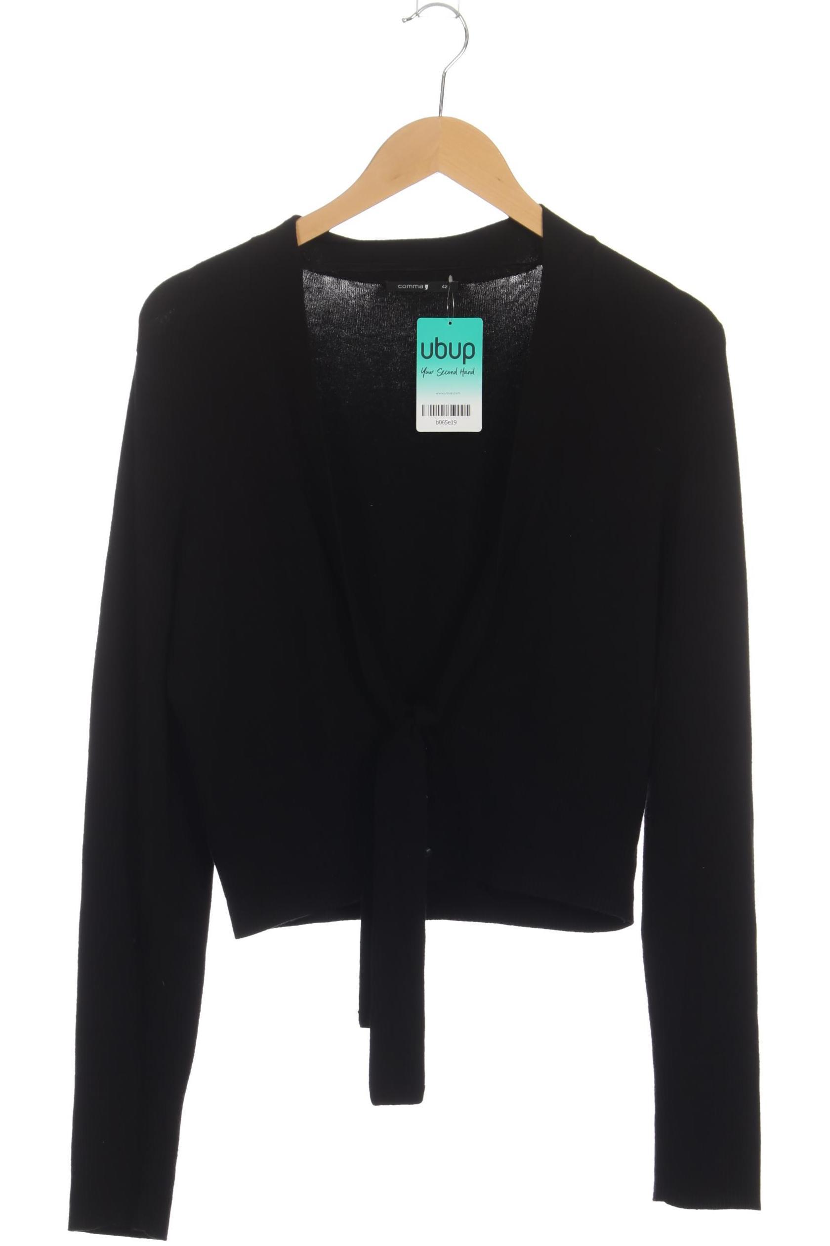 

Comma Damen Strickjacke, schwarz, Gr. 42