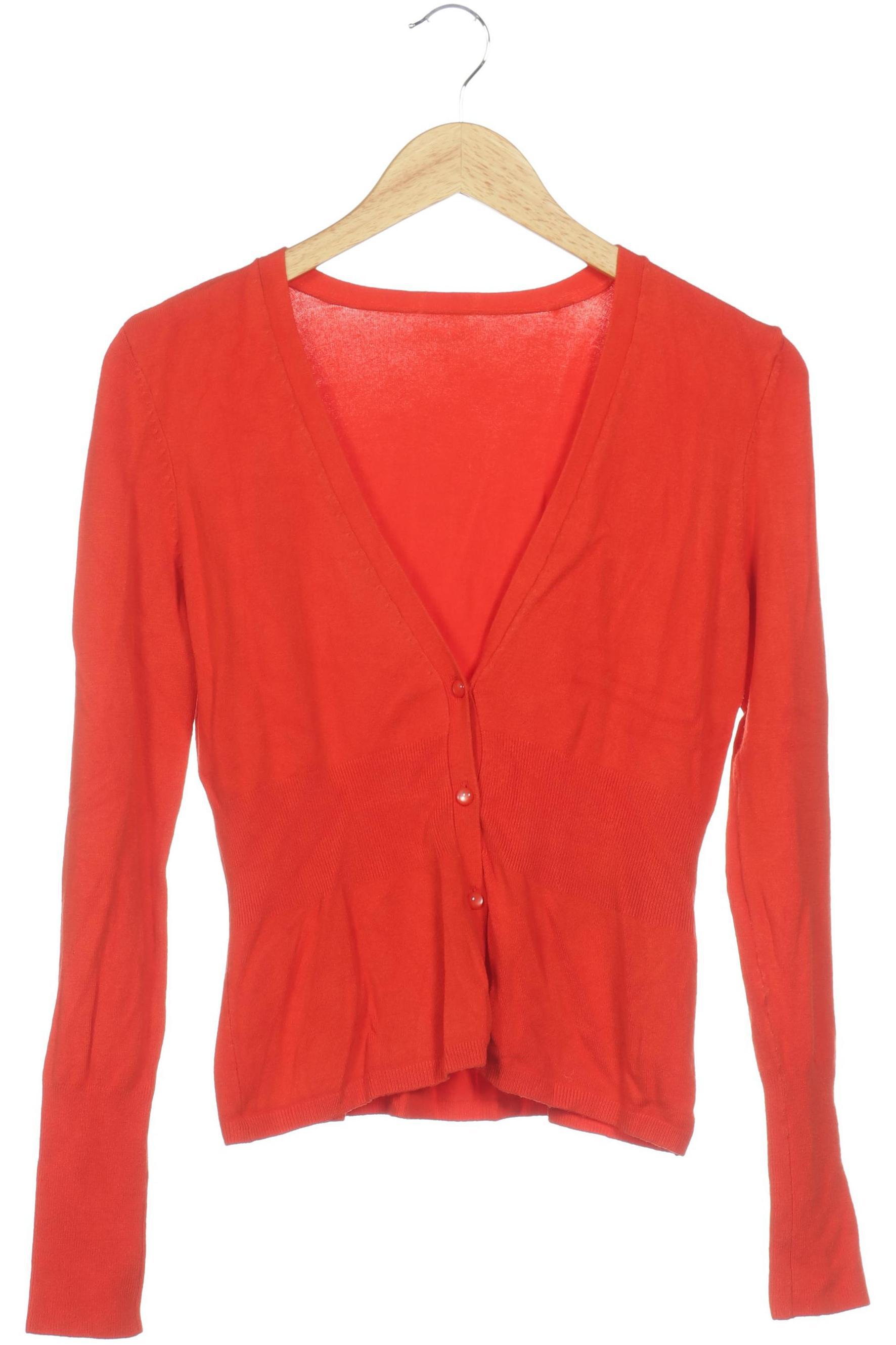 

Comma Damen Strickjacke, orange, Gr. 34