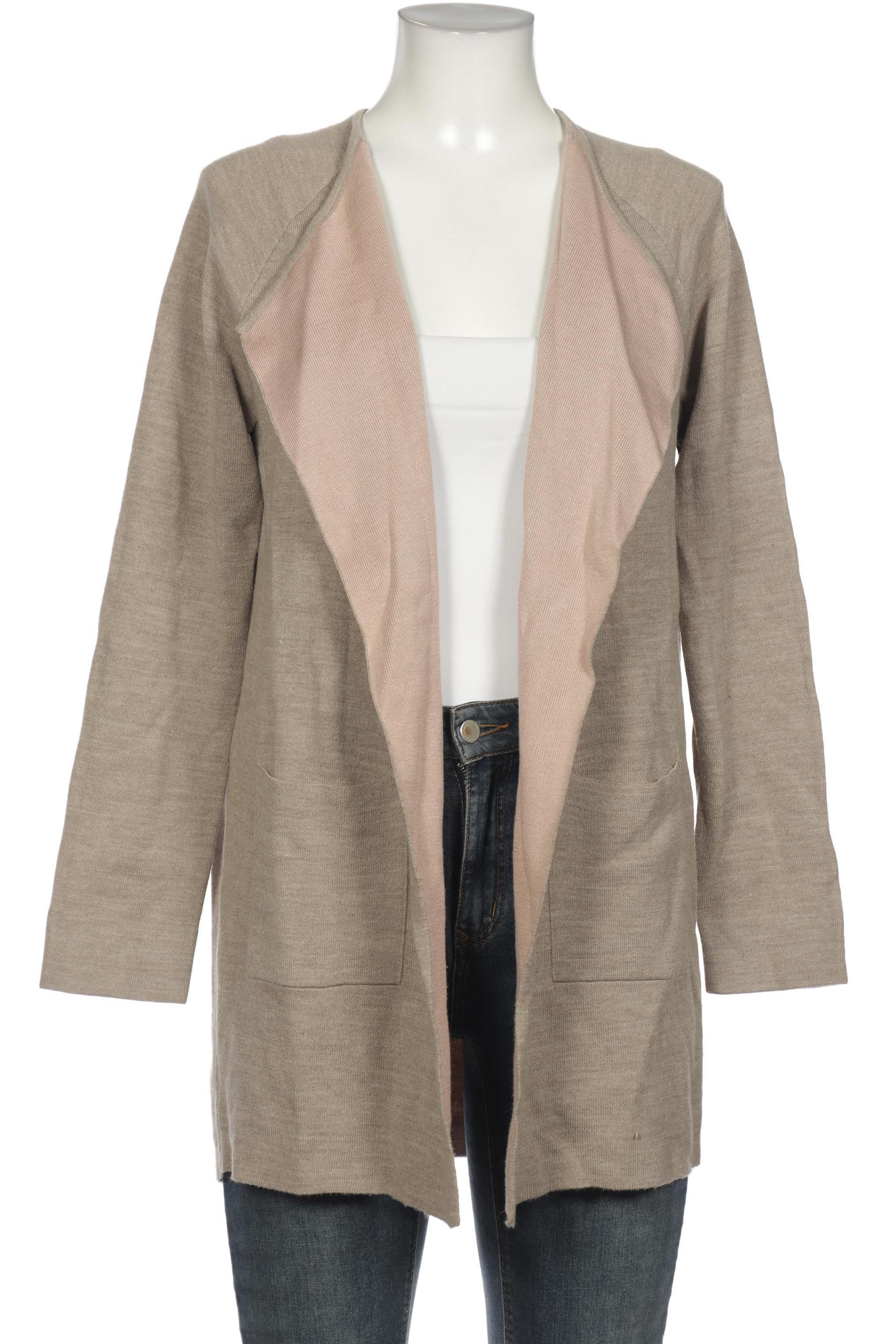 

Comma Damen Strickjacke, beige, Gr. 38