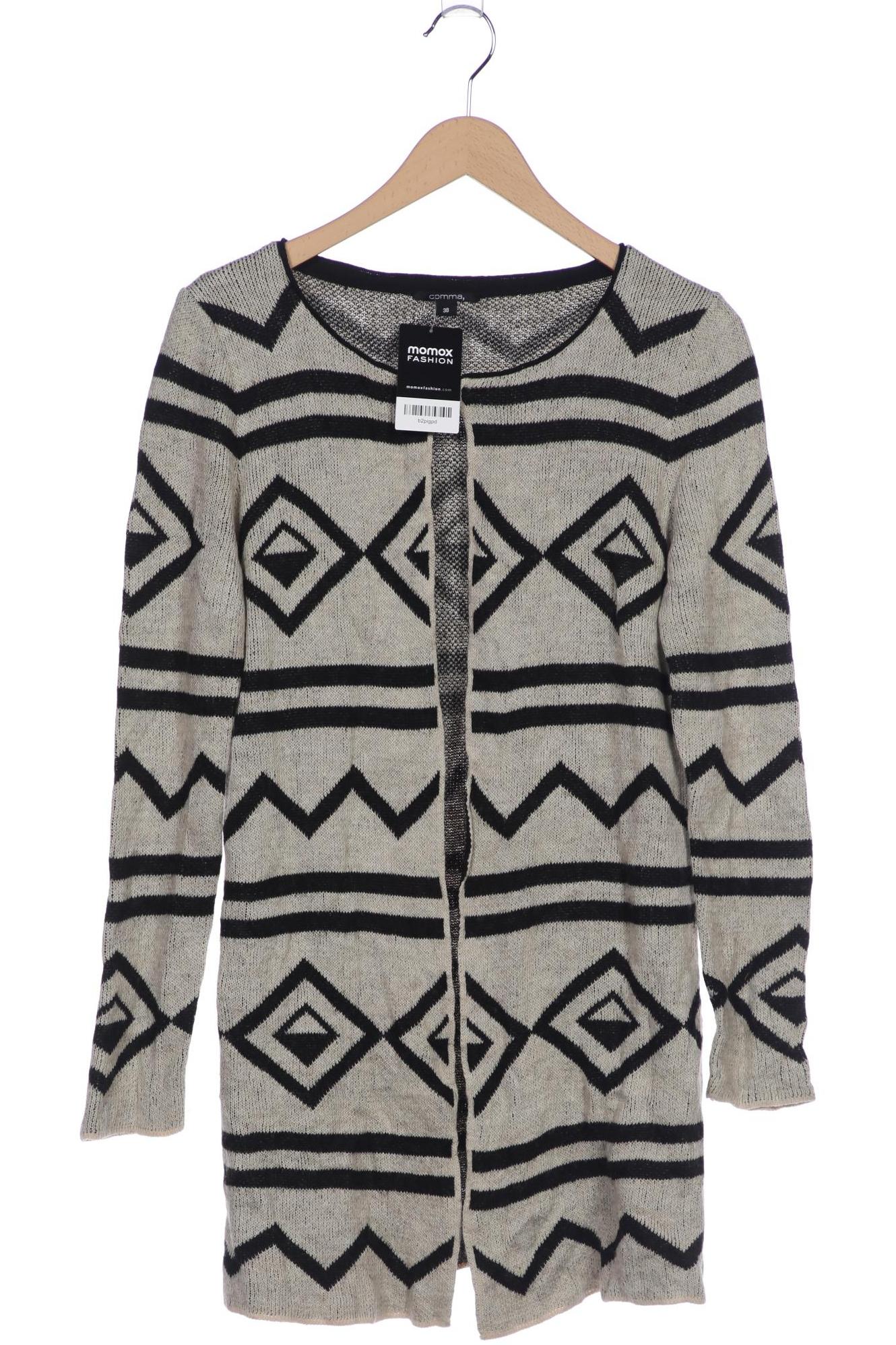 

Comma Damen Strickjacke, beige, Gr. 38