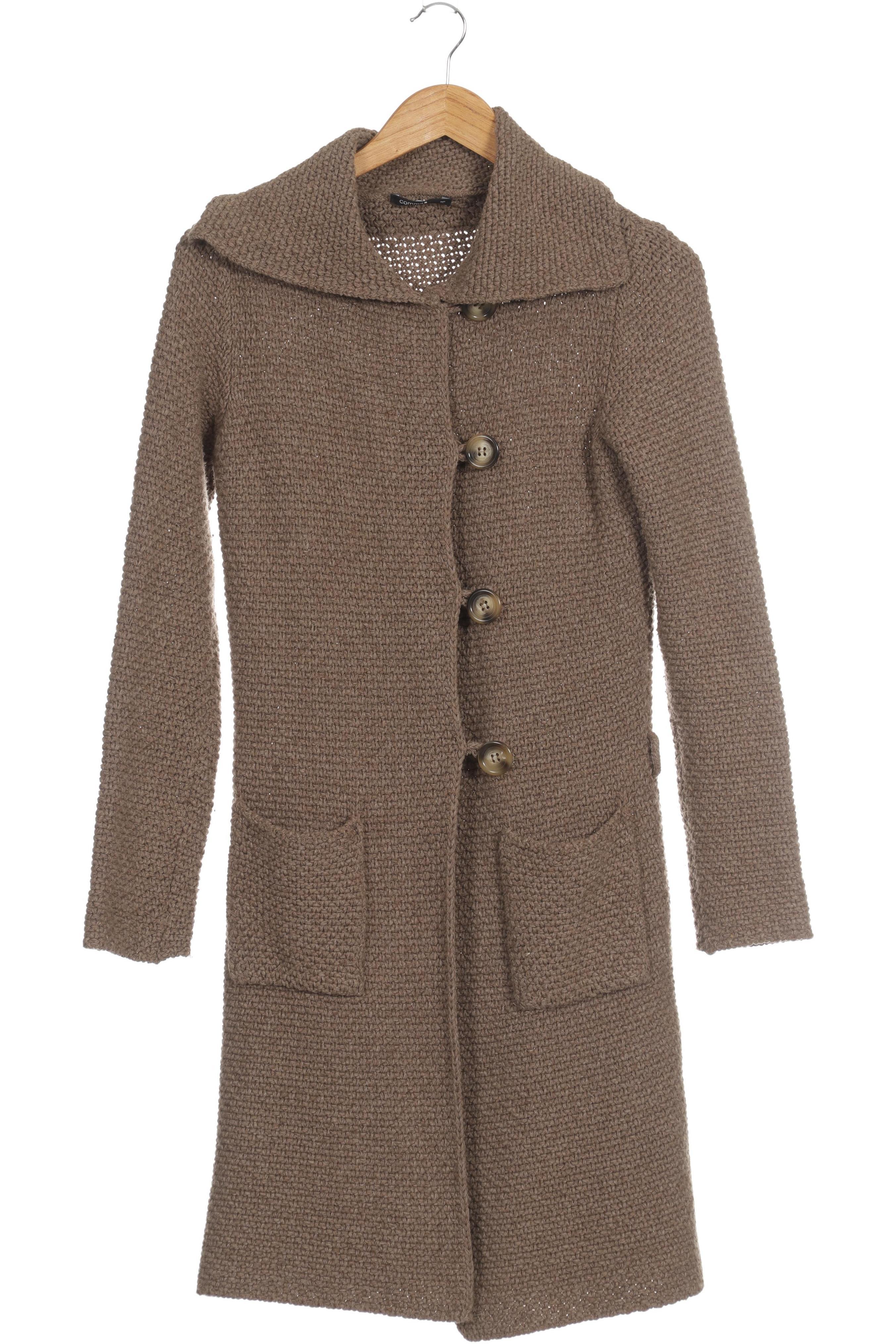 

Comma Damen Strickjacke, beige, Gr. 36