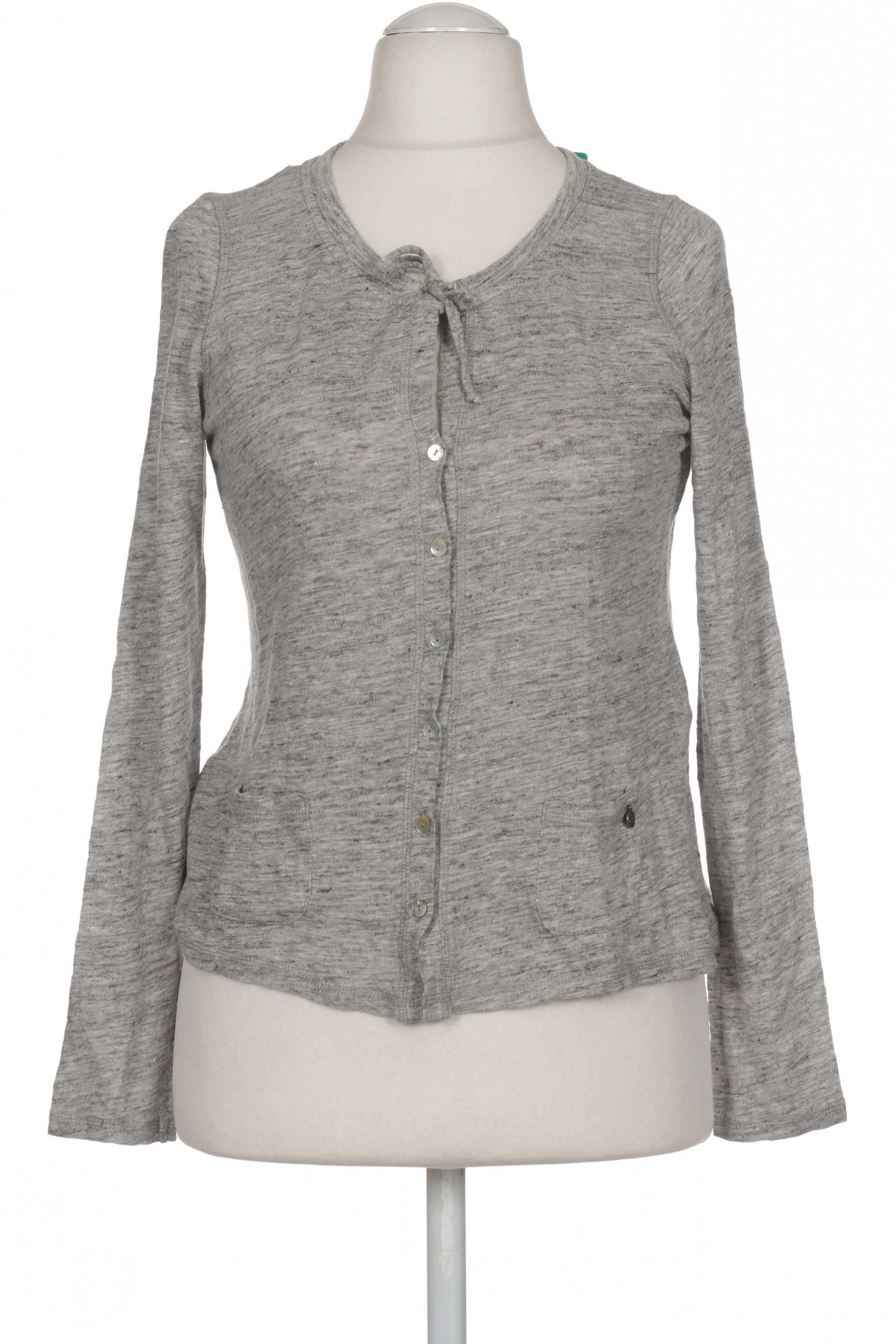 

Comma Damen Strickjacke, grau, Gr. 38