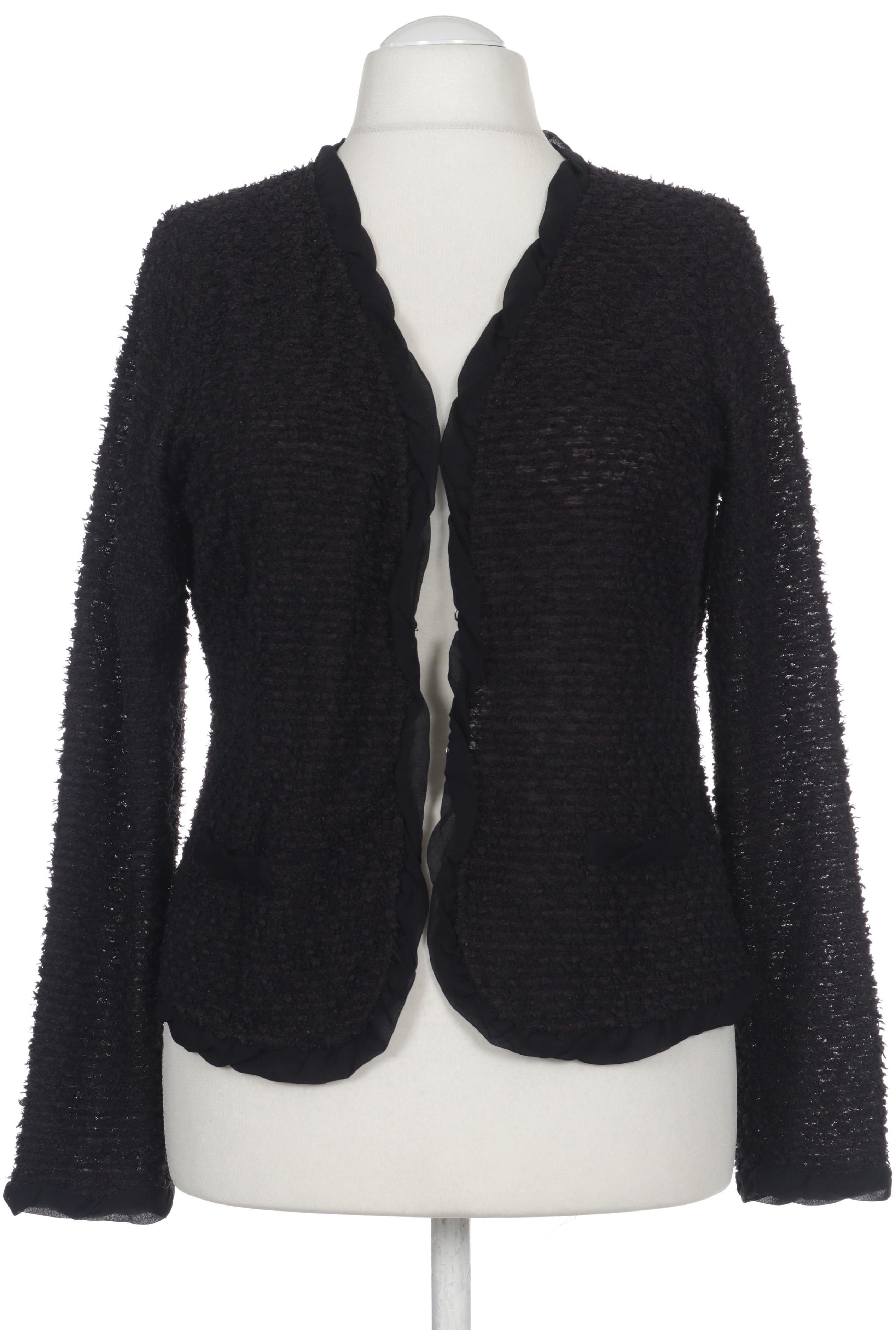 

Comma Damen Strickjacke, schwarz, Gr. 44