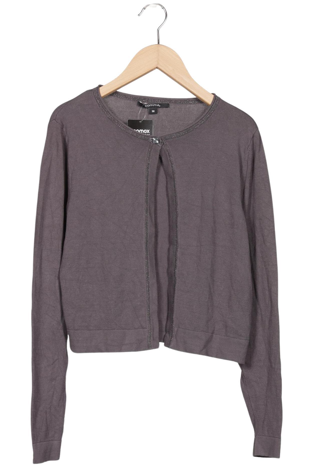 

Comma Damen Strickjacke, grau, Gr. 38