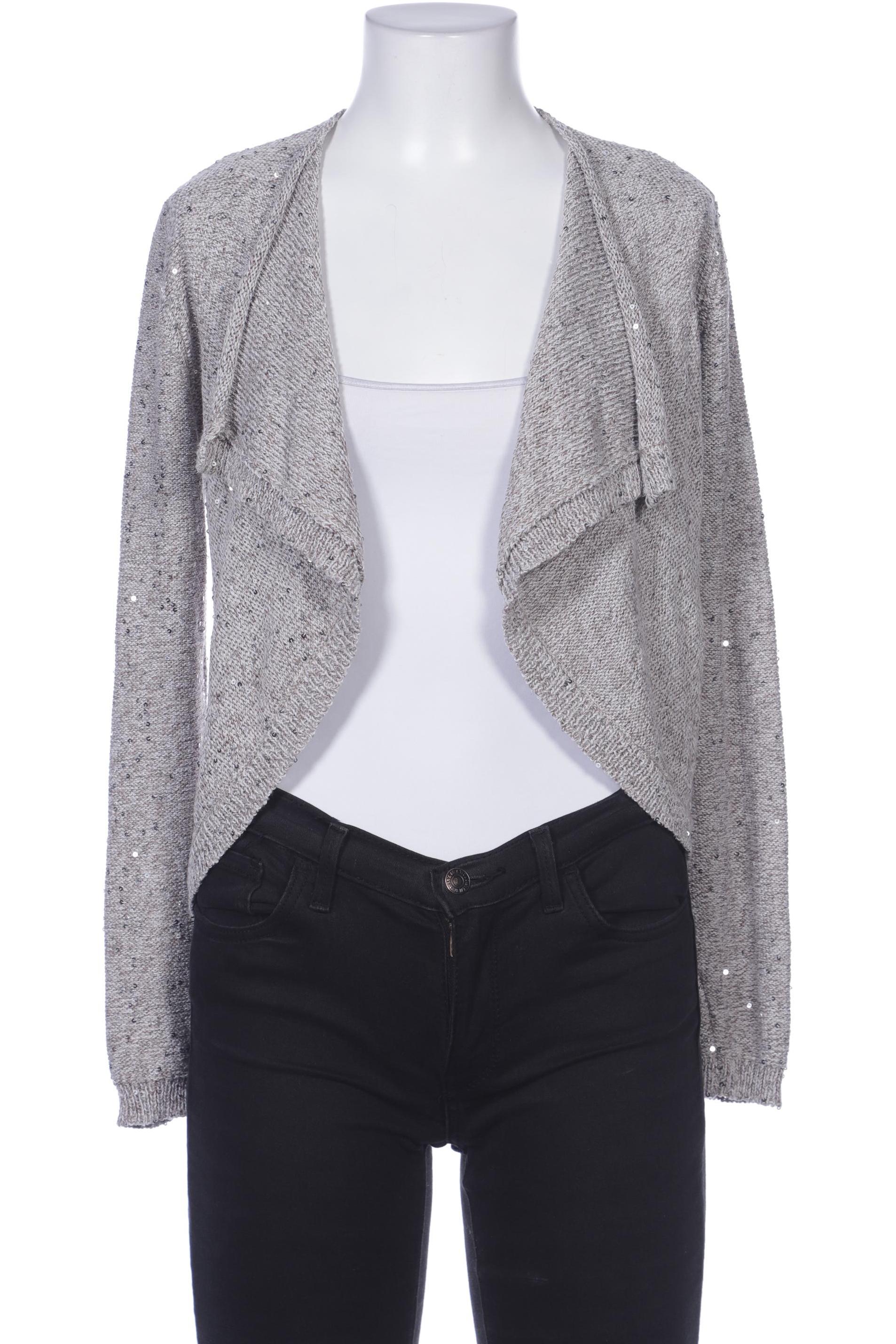 

Comma Damen Strickjacke, grau, Gr. 36
