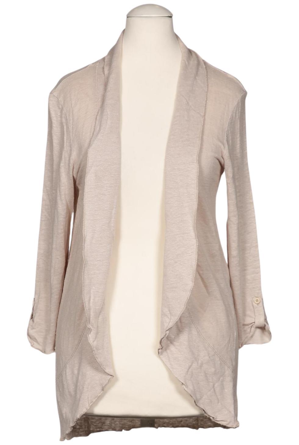 

Comma Damen Strickjacke, beige, Gr. 38