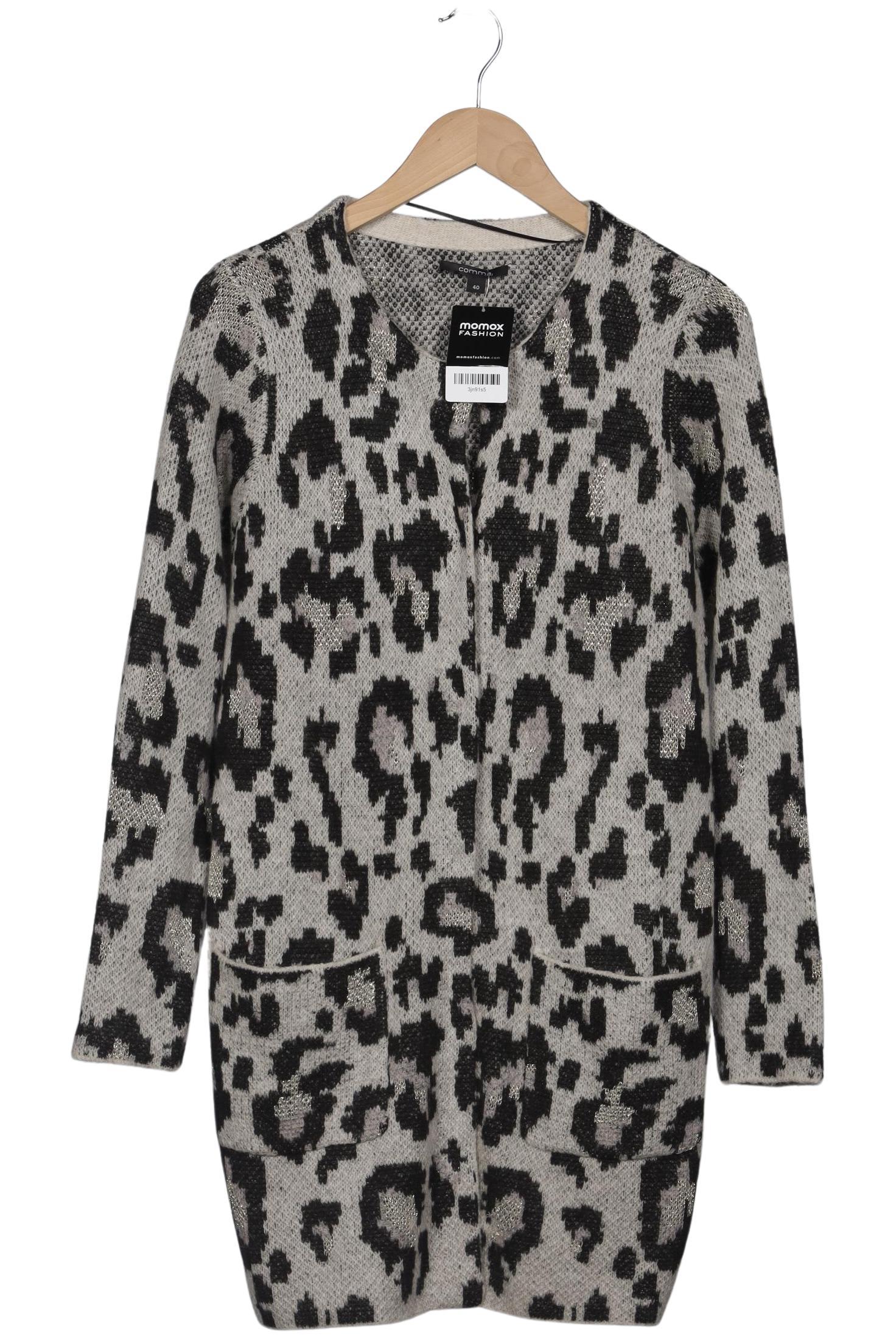 

Comma Damen Strickjacke, beige, Gr. 40