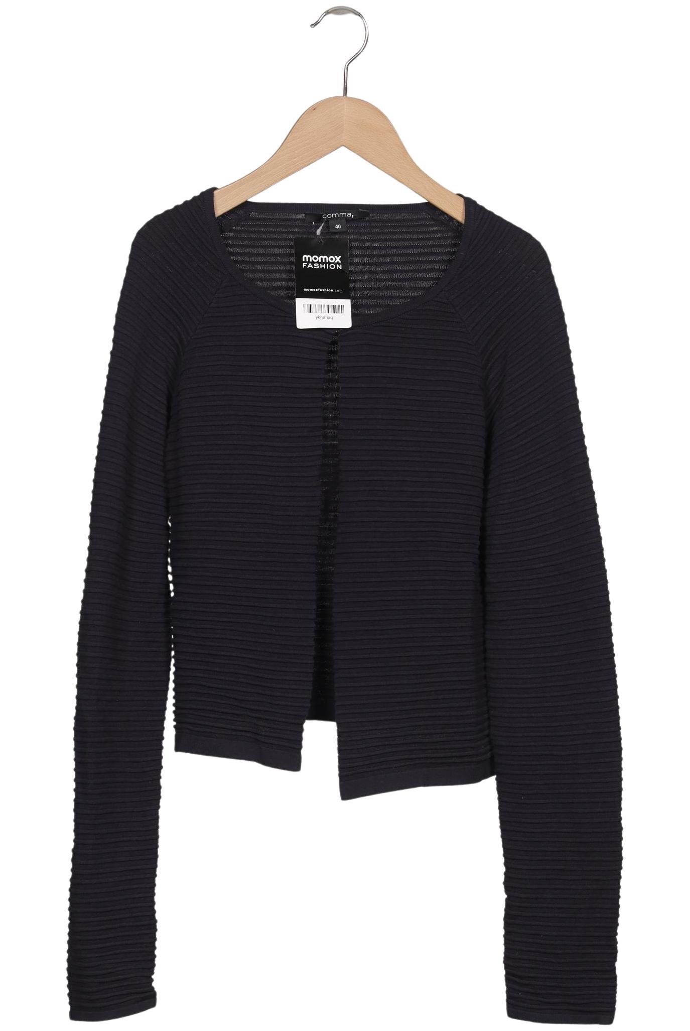 

Comma Damen Strickjacke, marineblau, Gr. 40