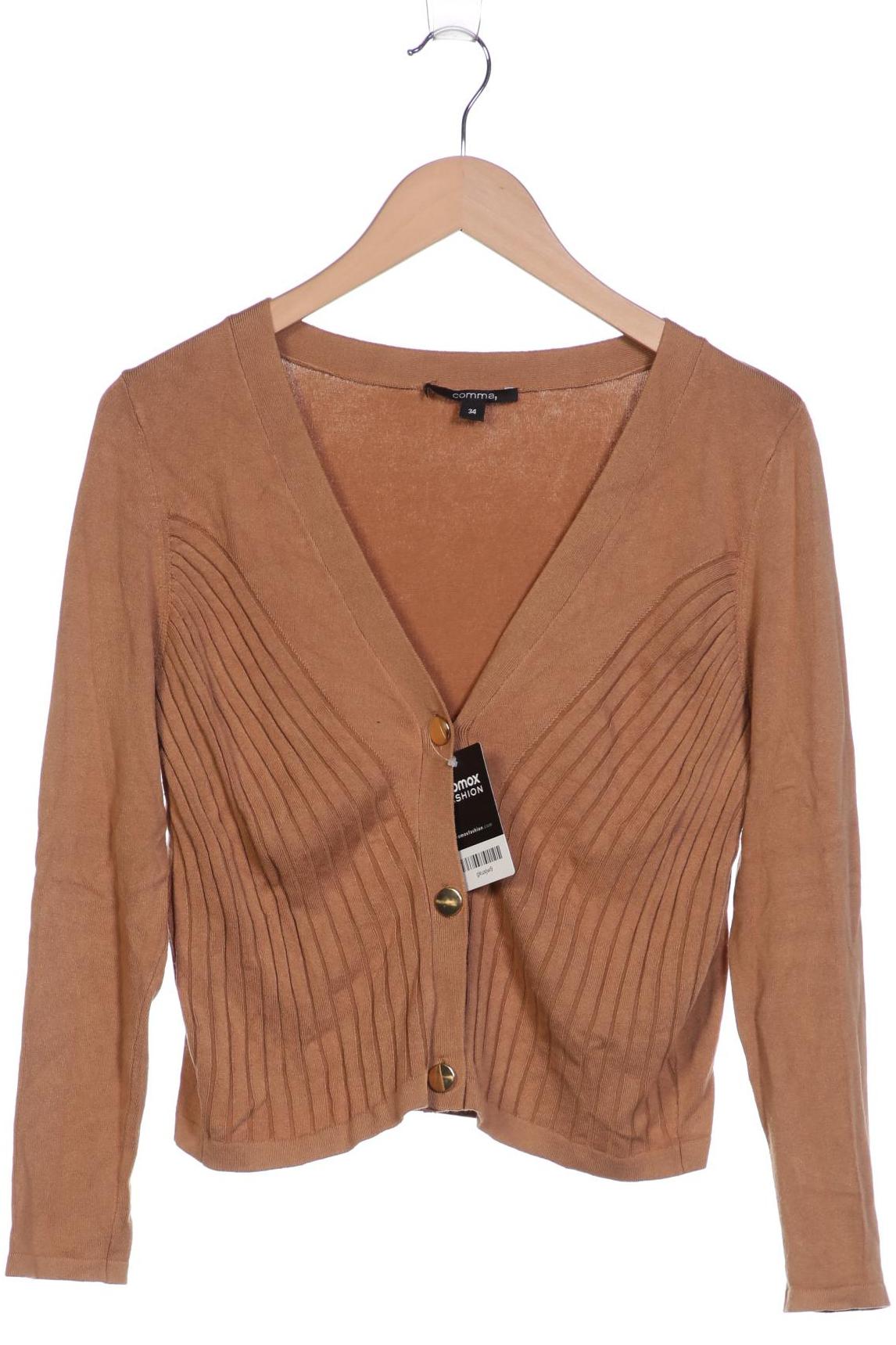 

Comma Damen Strickjacke, braun, Gr. 34