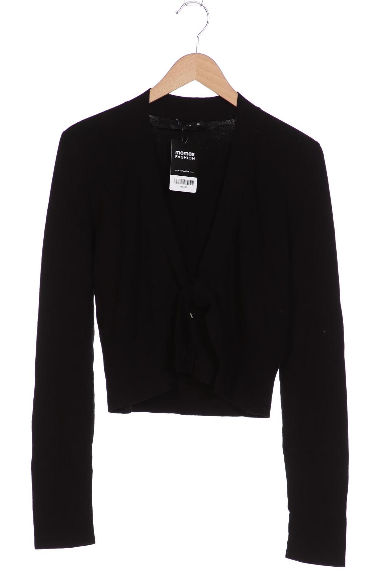 

Comma Damen Strickjacke, schwarz, Gr. 42
