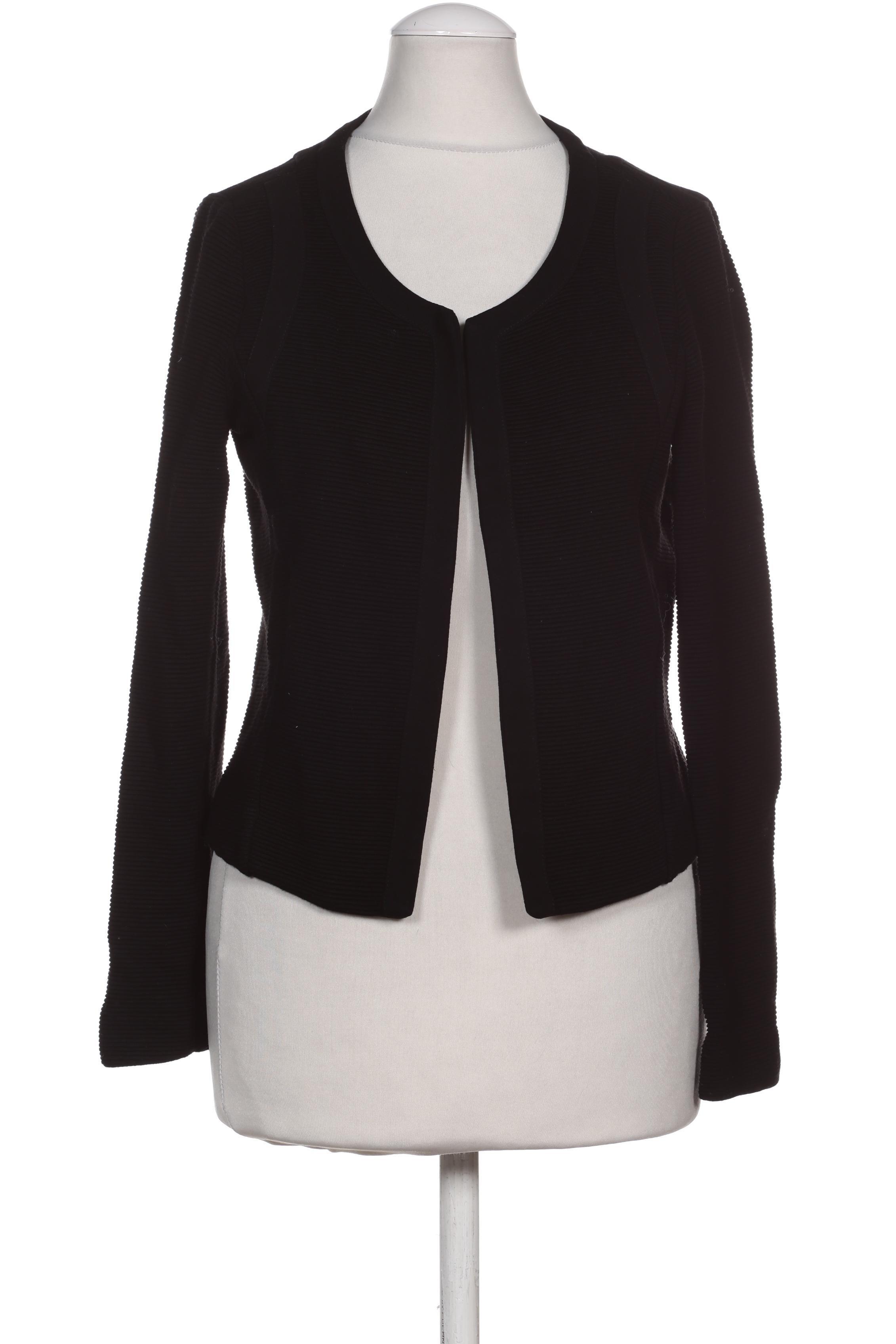 

Comma Damen Strickjacke, schwarz, Gr. 34