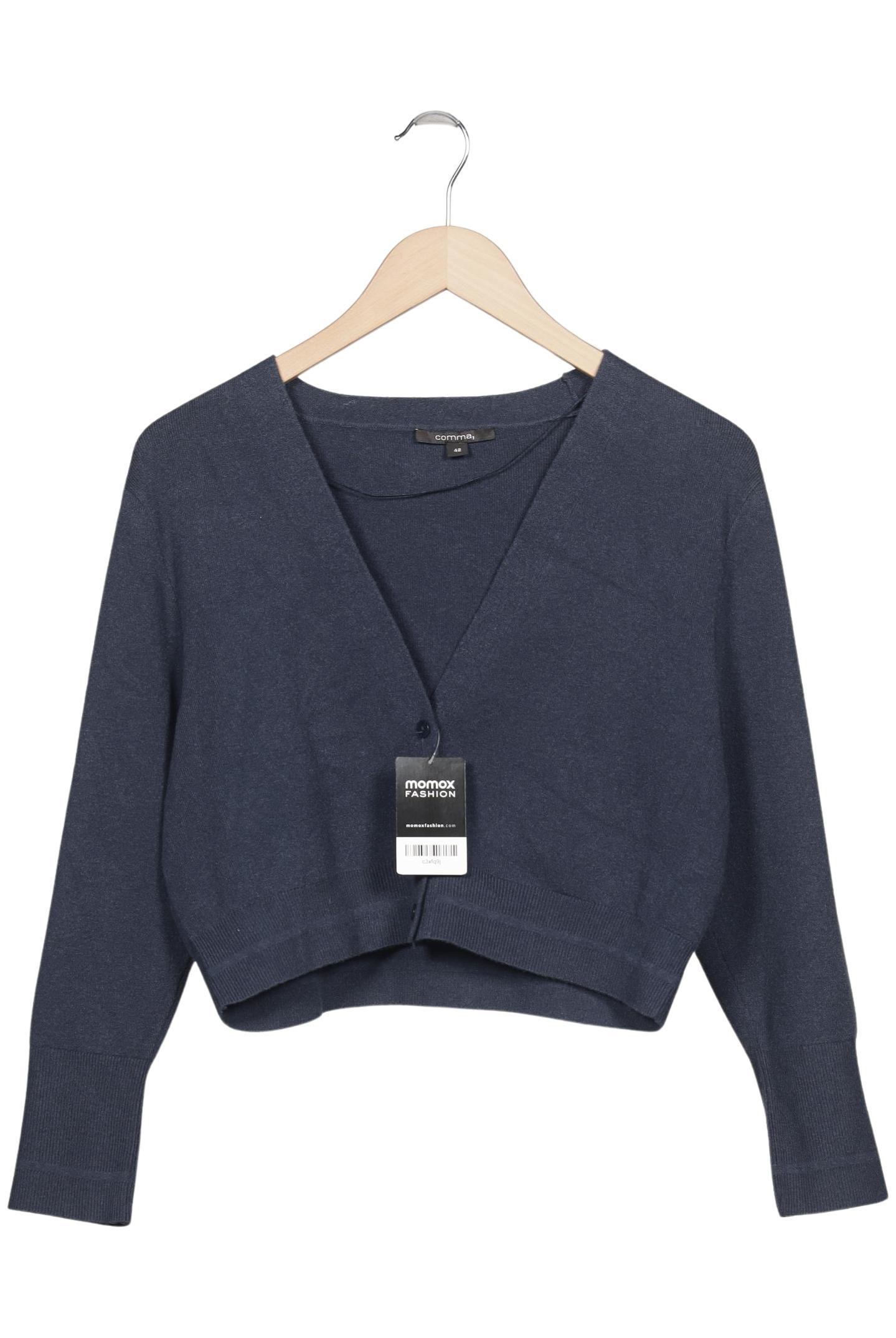

Comma Damen Strickjacke, marineblau, Gr. 42