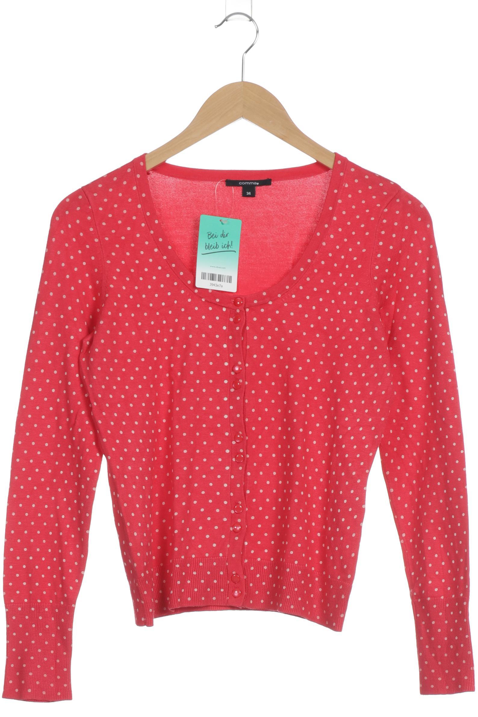

Comma Damen Strickjacke, rot, Gr. 34