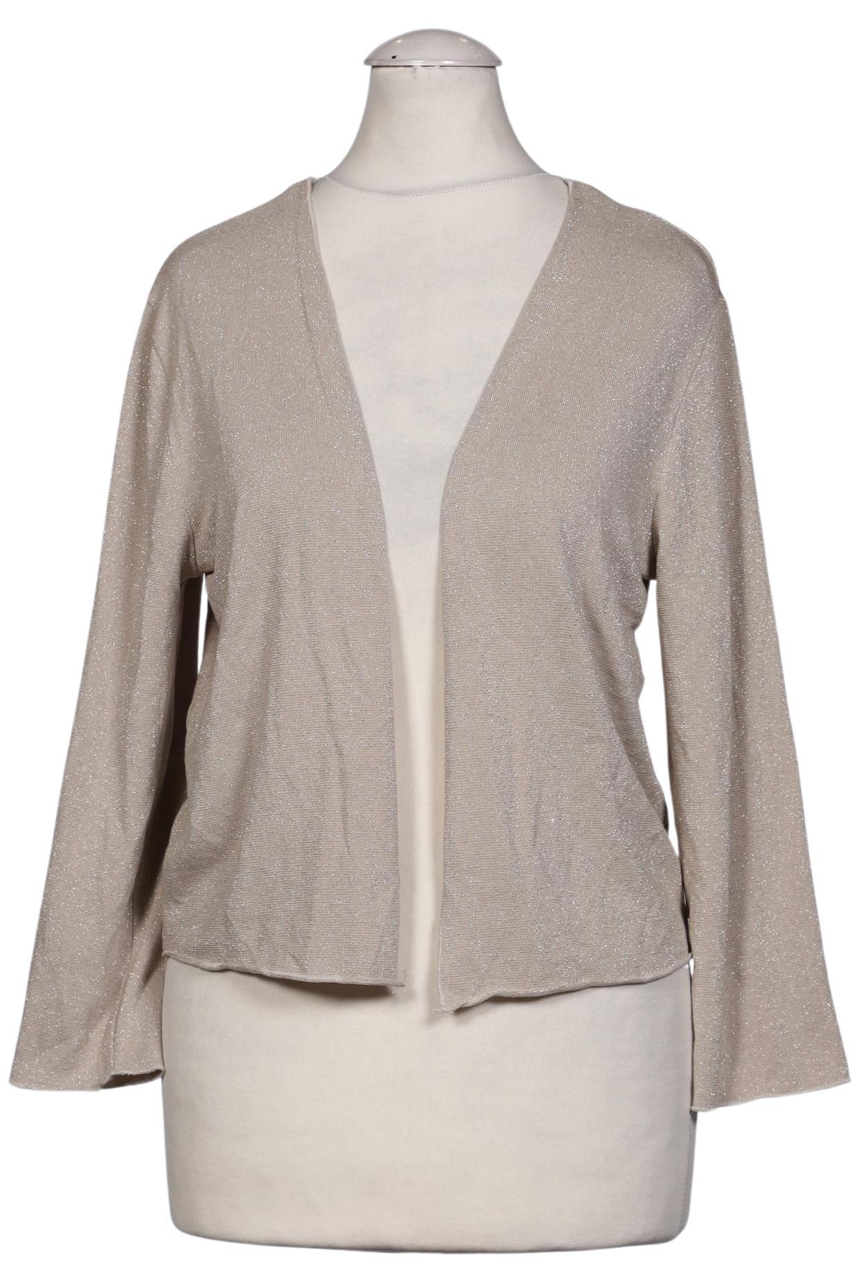 

Comma Damen Strickjacke, beige, Gr. 40