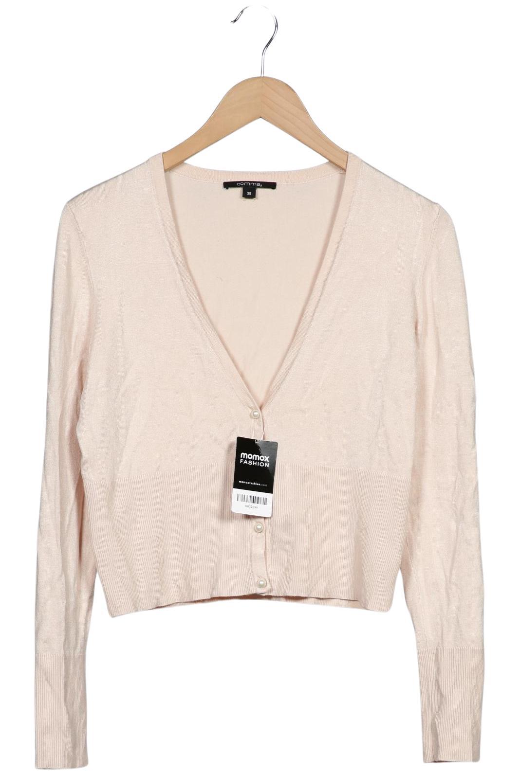 

Comma Damen Strickjacke, beige, Gr. 38