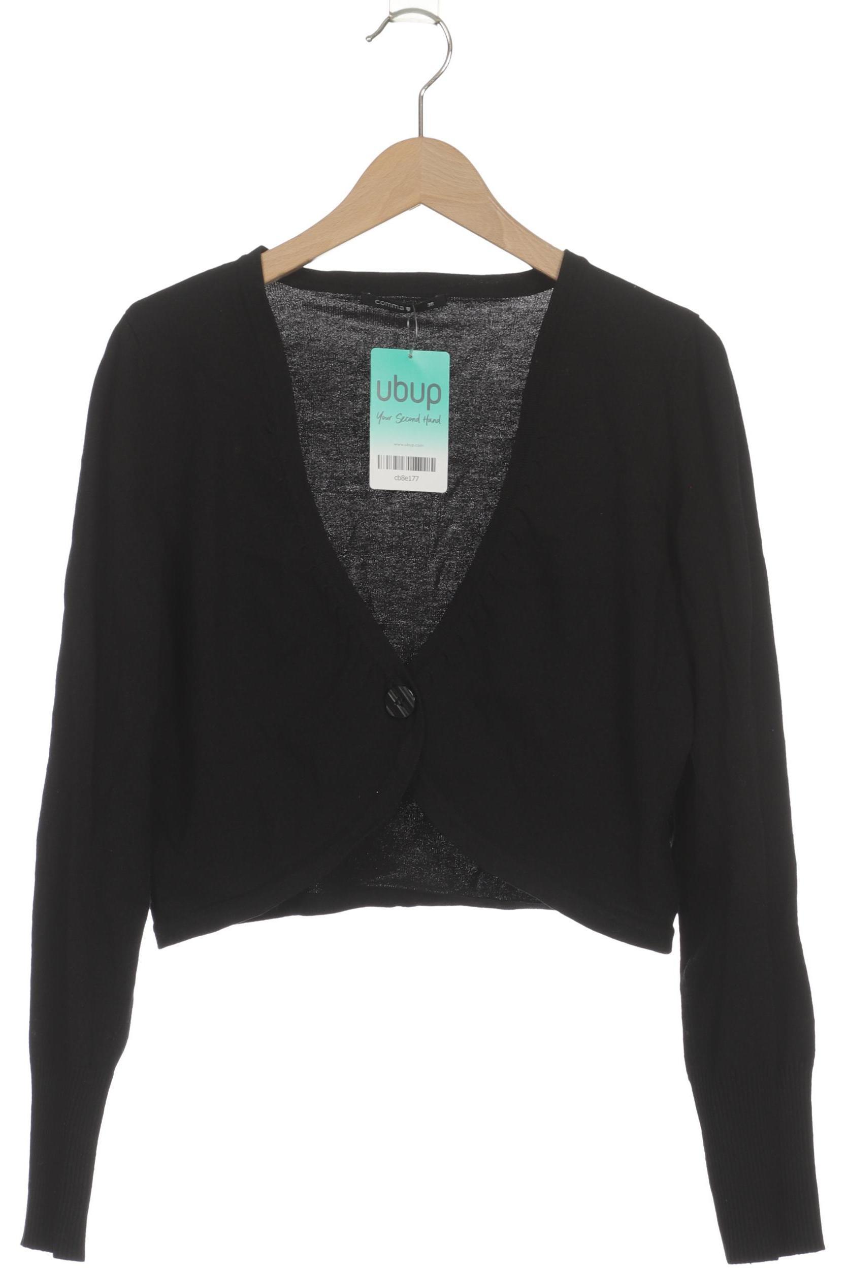 

Comma Damen Strickjacke, schwarz, Gr. 38