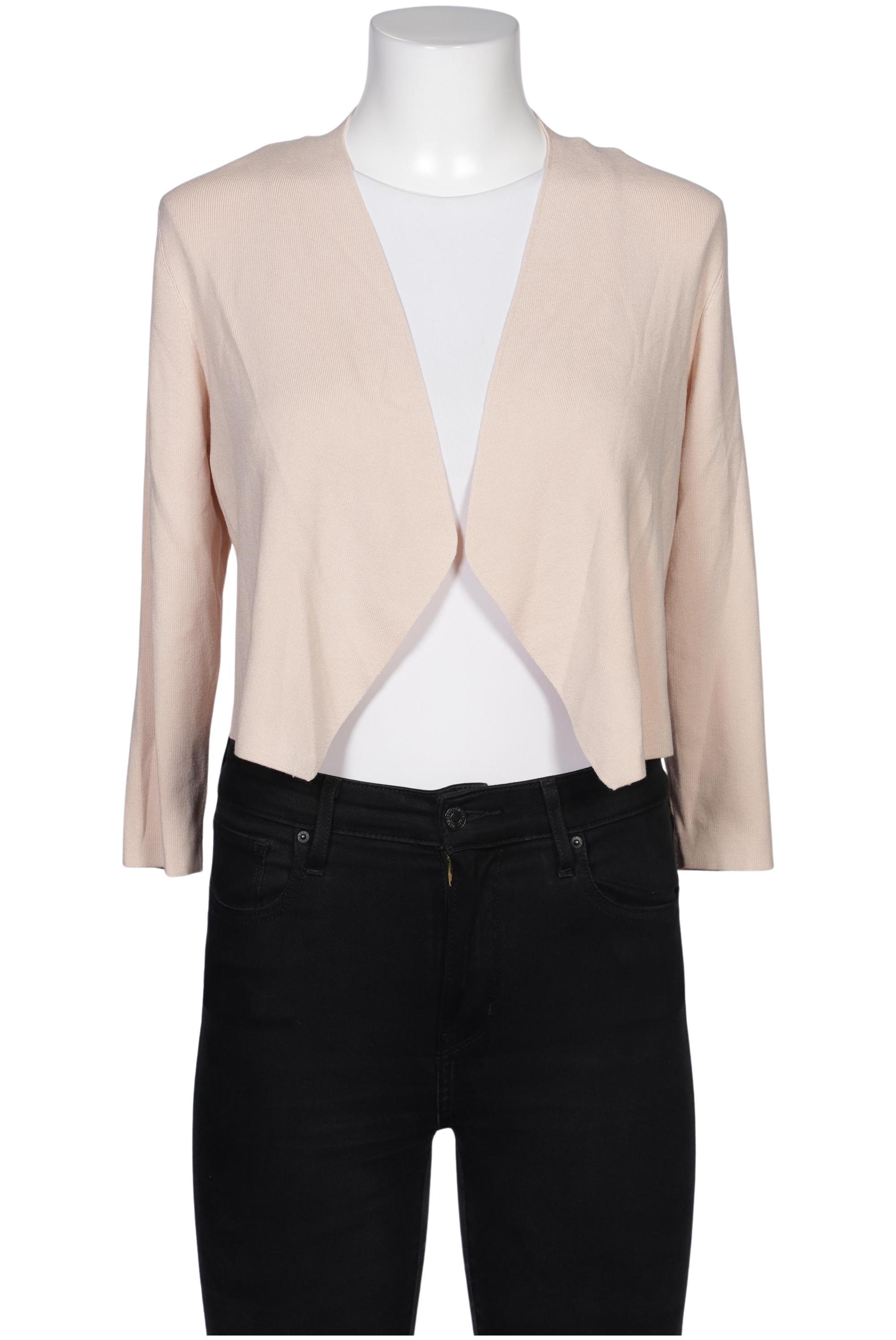 

Comma Damen Strickjacke, beige, Gr. 38