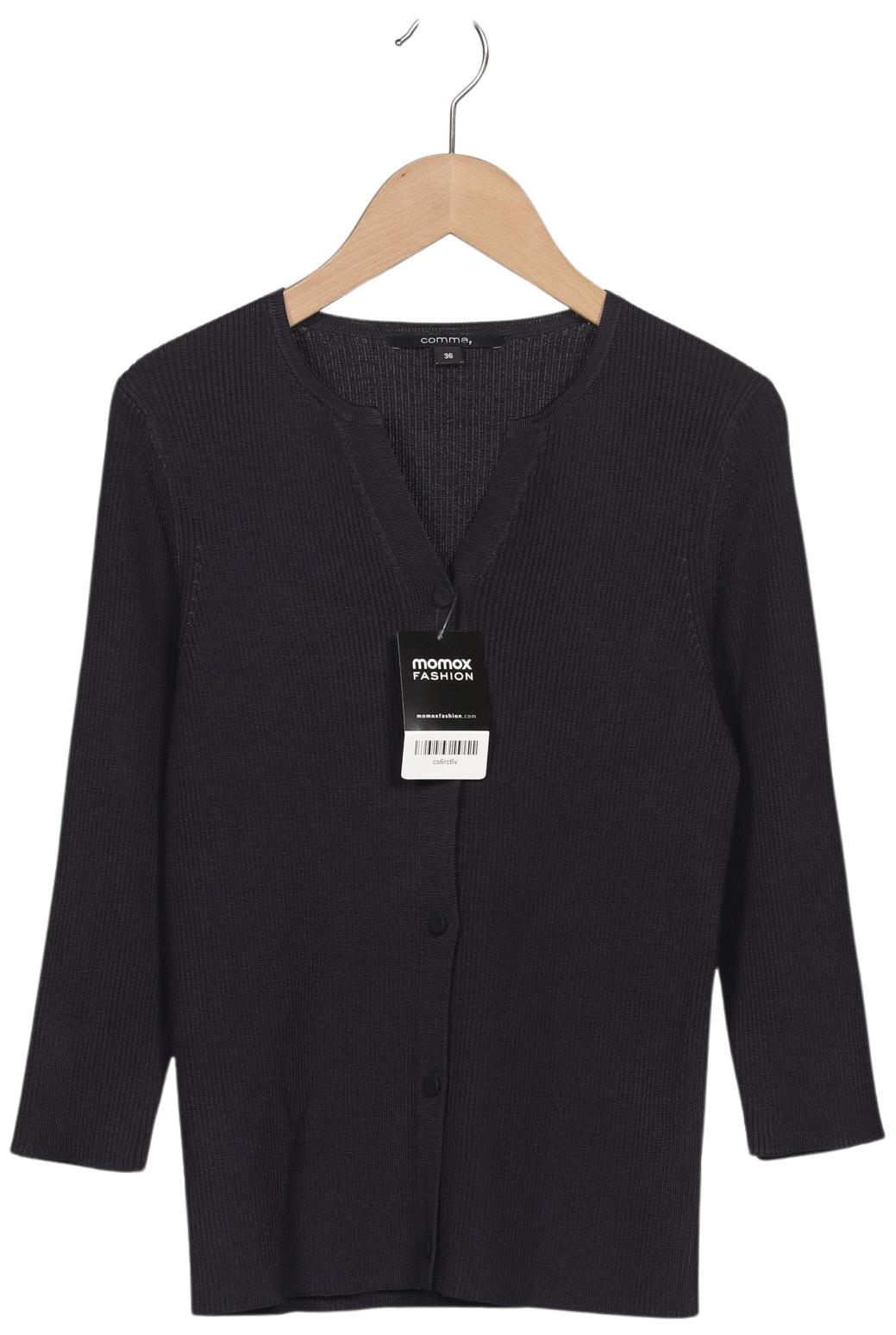 

Comma Damen Strickjacke, marineblau, Gr. 36