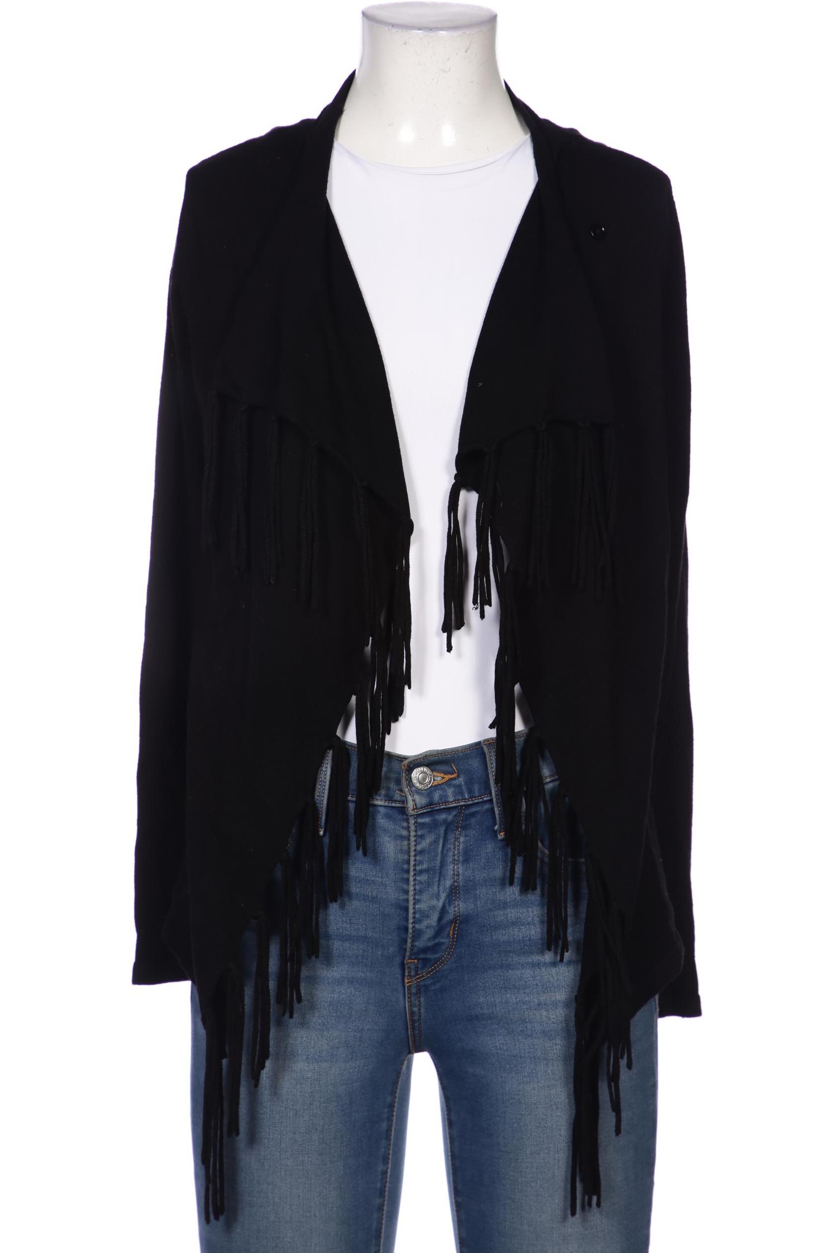 

Comma Damen Strickjacke, schwarz, Gr. 34