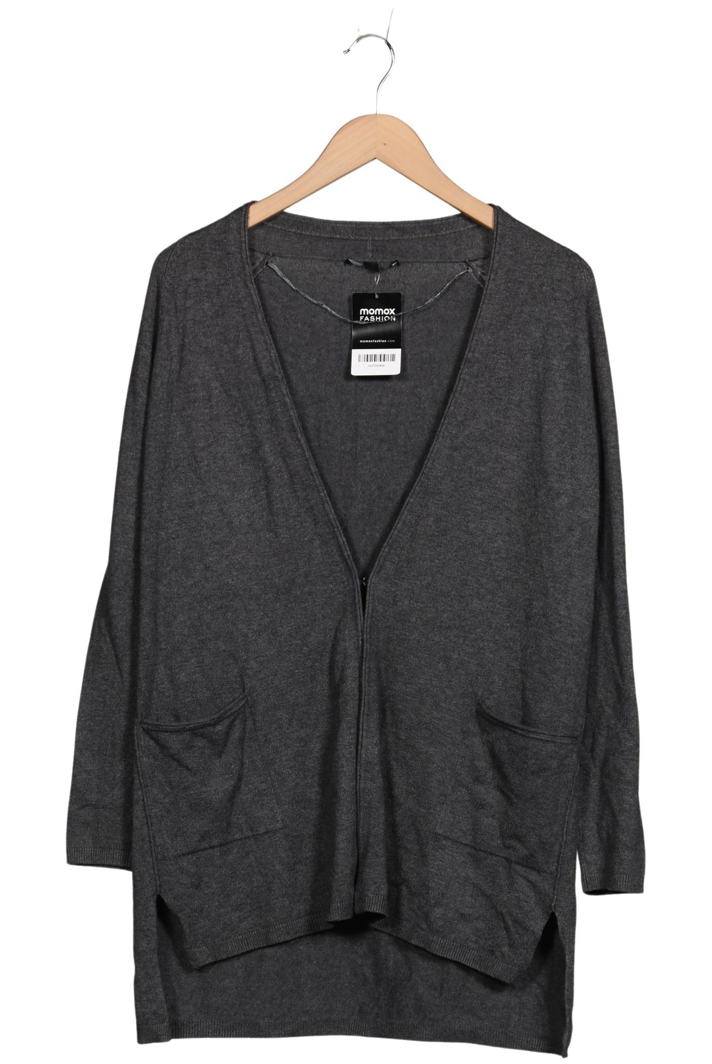 

Comma Damen Strickjacke, grau, Gr. 36