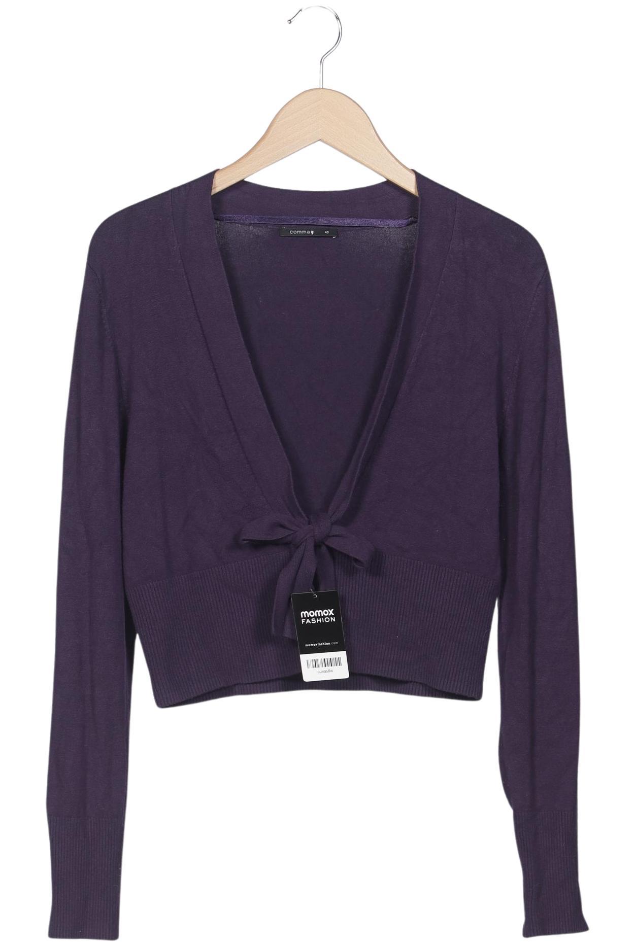 

Comma Damen Strickjacke, flieder, Gr. 40
