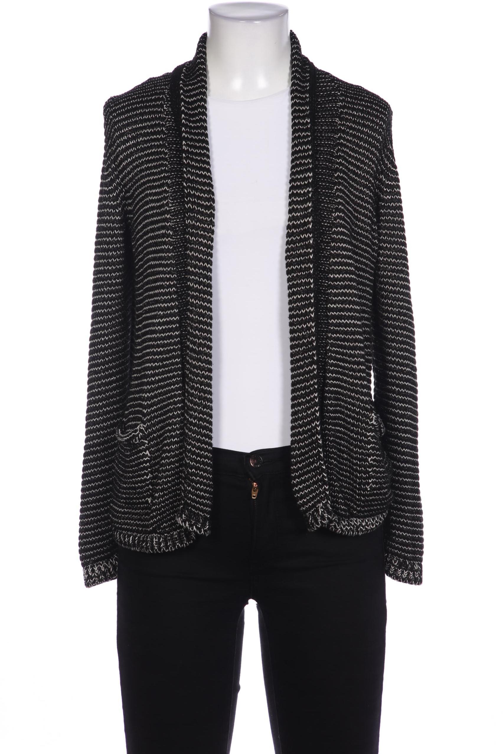 

Comma Damen Strickjacke, schwarz, Gr. 36