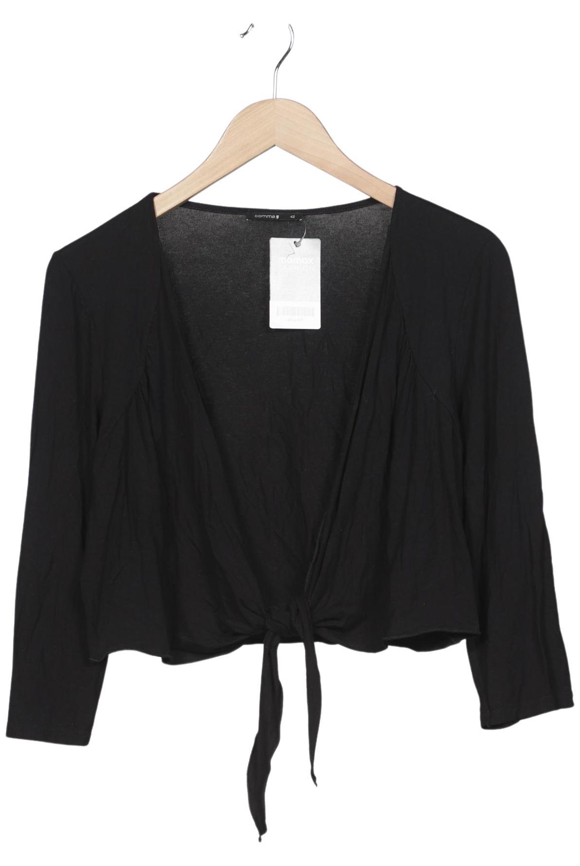 

Comma Damen Strickjacke, schwarz, Gr. 42